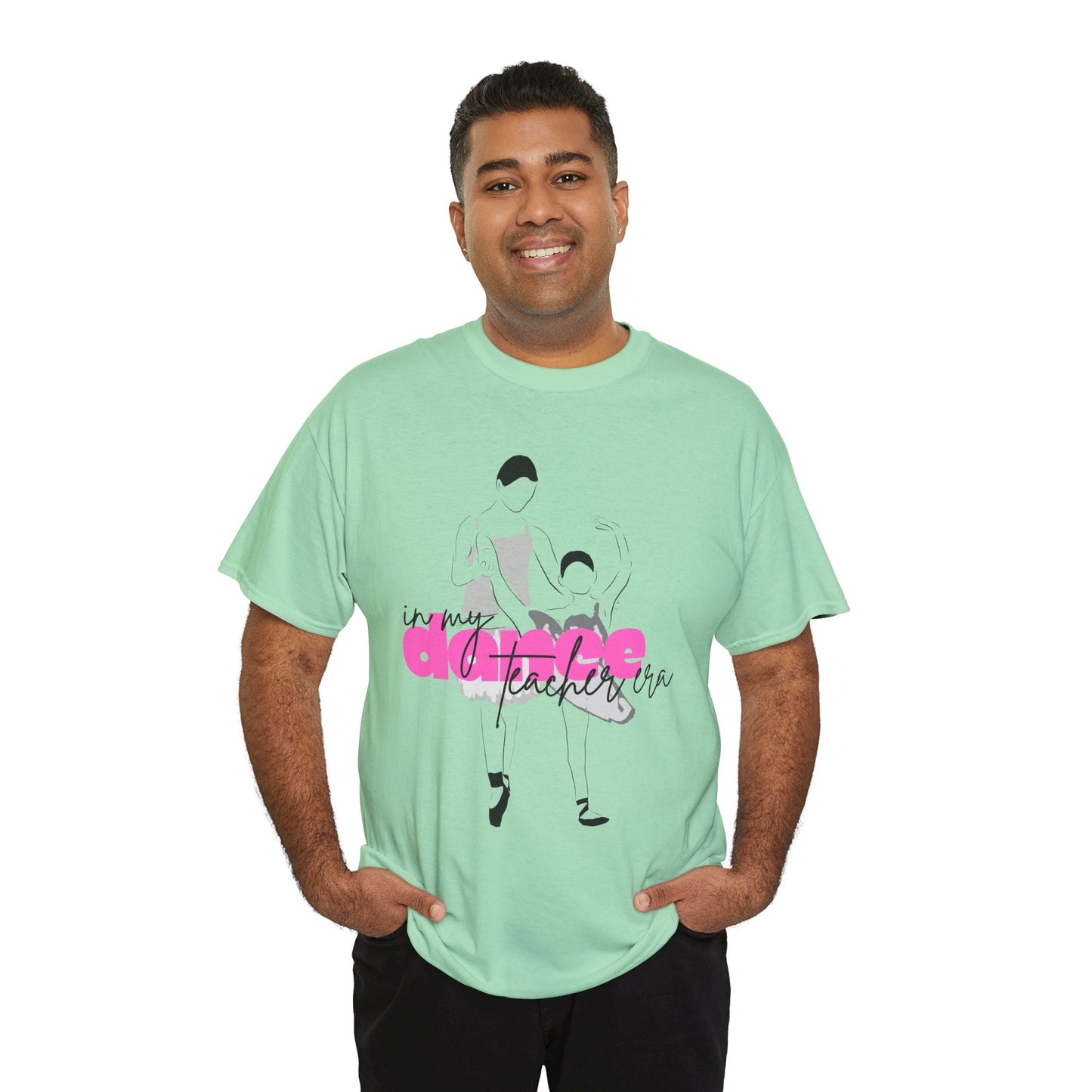 "In My Dance Teacher Era" Ballet Graphic Unisex Heavy Cotton Tee – Ballet Instructor Gift Shirt