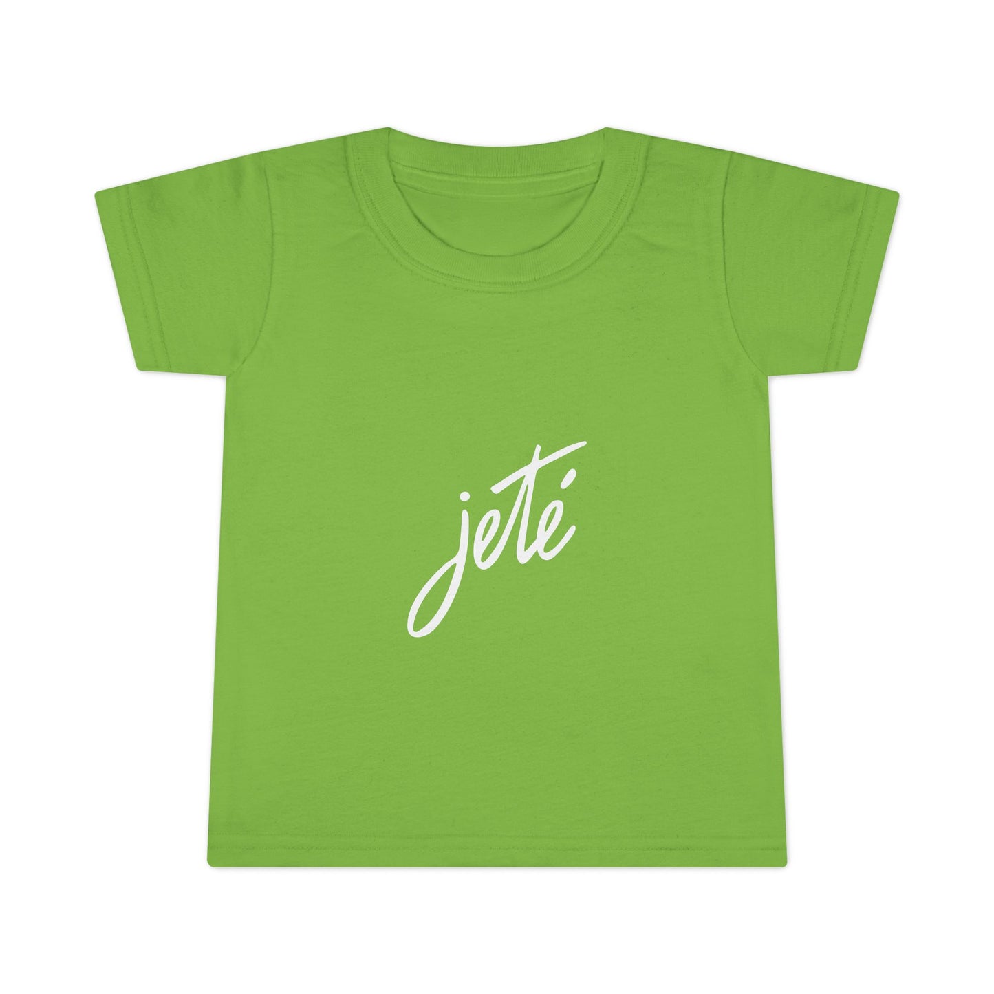 “Jeté” Official Logo | Ballet & Dance T-Shirt for Toddlers & Young Dance Enthusiasts - Toddler Short Sleeve Tee