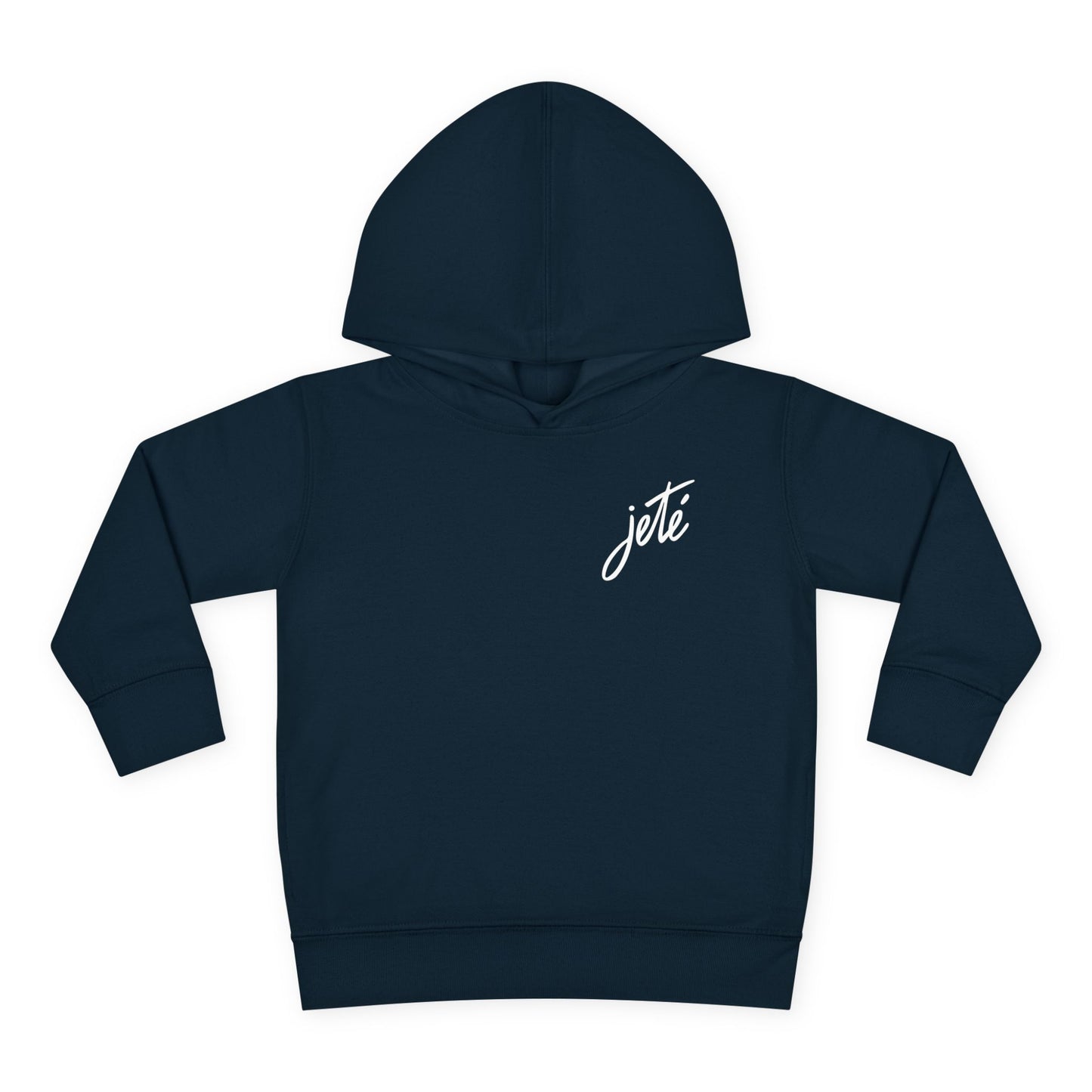“Jeté” Official Logo | Ballet & Dance Hoodie for Kids & Young Dance Enthusiasts - Toddler Pullover Hoodie