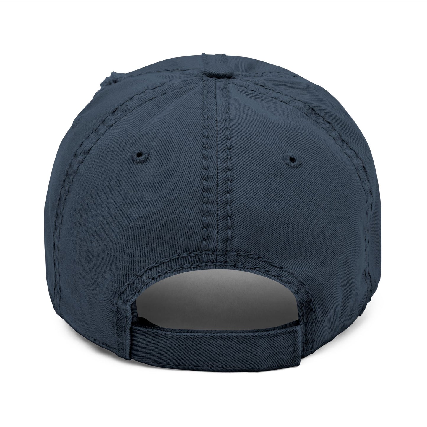 “Jeté” Embroidered Dance Logo - Unisex Distressed Baseball Cap – Vintage-Style Adjustable Hat for Dancers & Dance Lovers