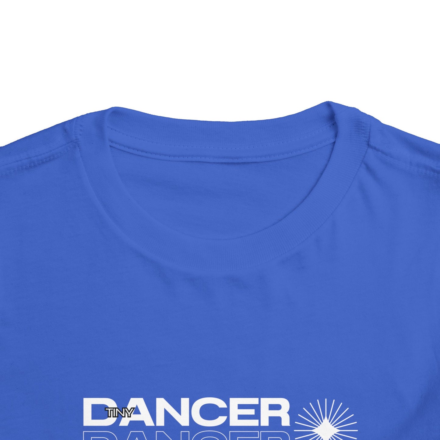 “Tiny Dancer" Toddler Short Sleeve T-Shirt – Streetwear-Inspired Ballet Class Graphic Tee for Kids