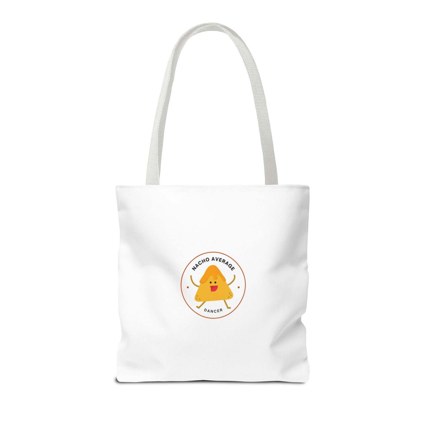 "Nacho Average Dancer" Canvas Tote Bag – Funny Kawaii Dance Tote with Nacho Graphic for Dancers & Dance Moms