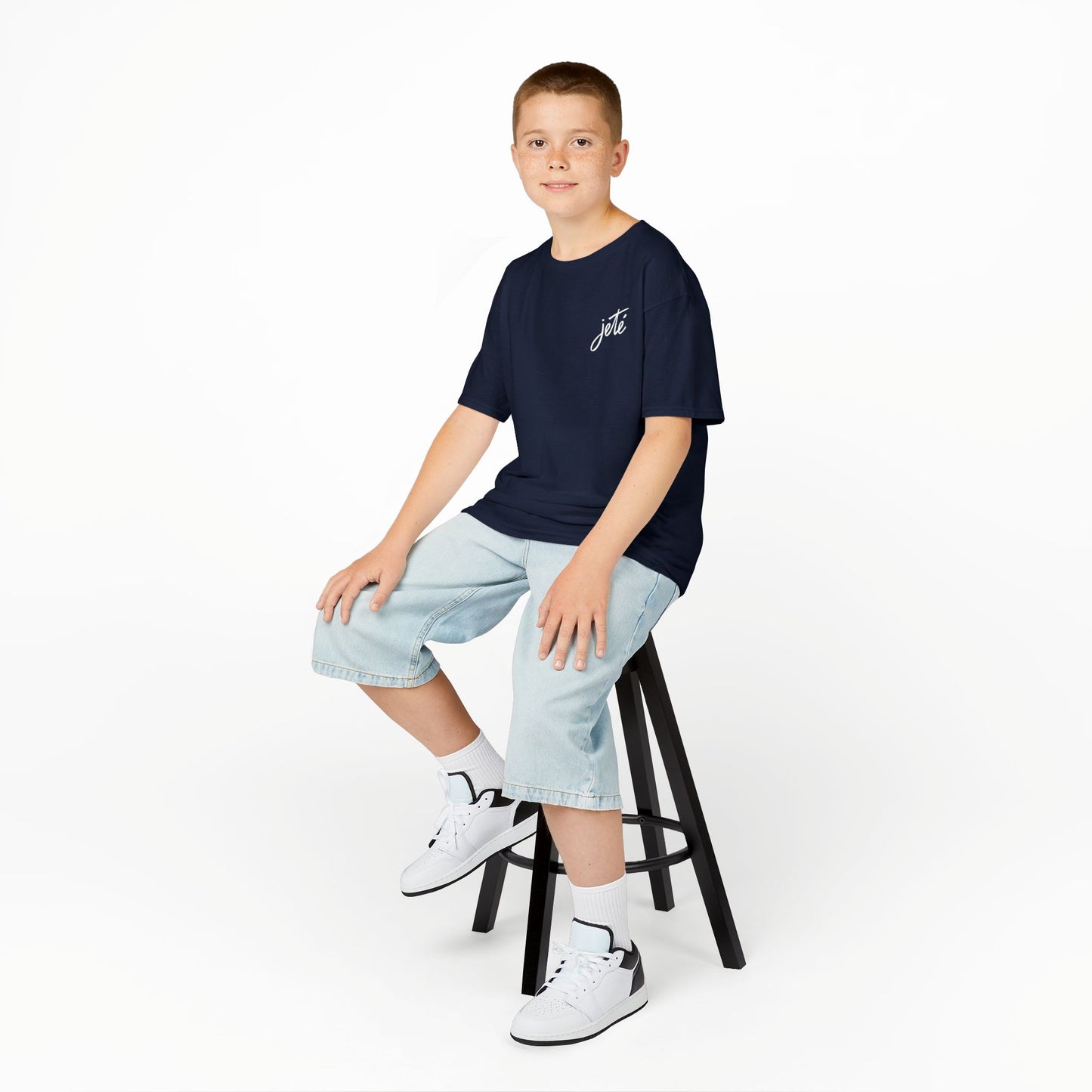 “Jeté” Official Logo | Ballet & Dance T-Shirt for Kids & Young Dance Enthusiasts - Youth Short Sleeve Tee