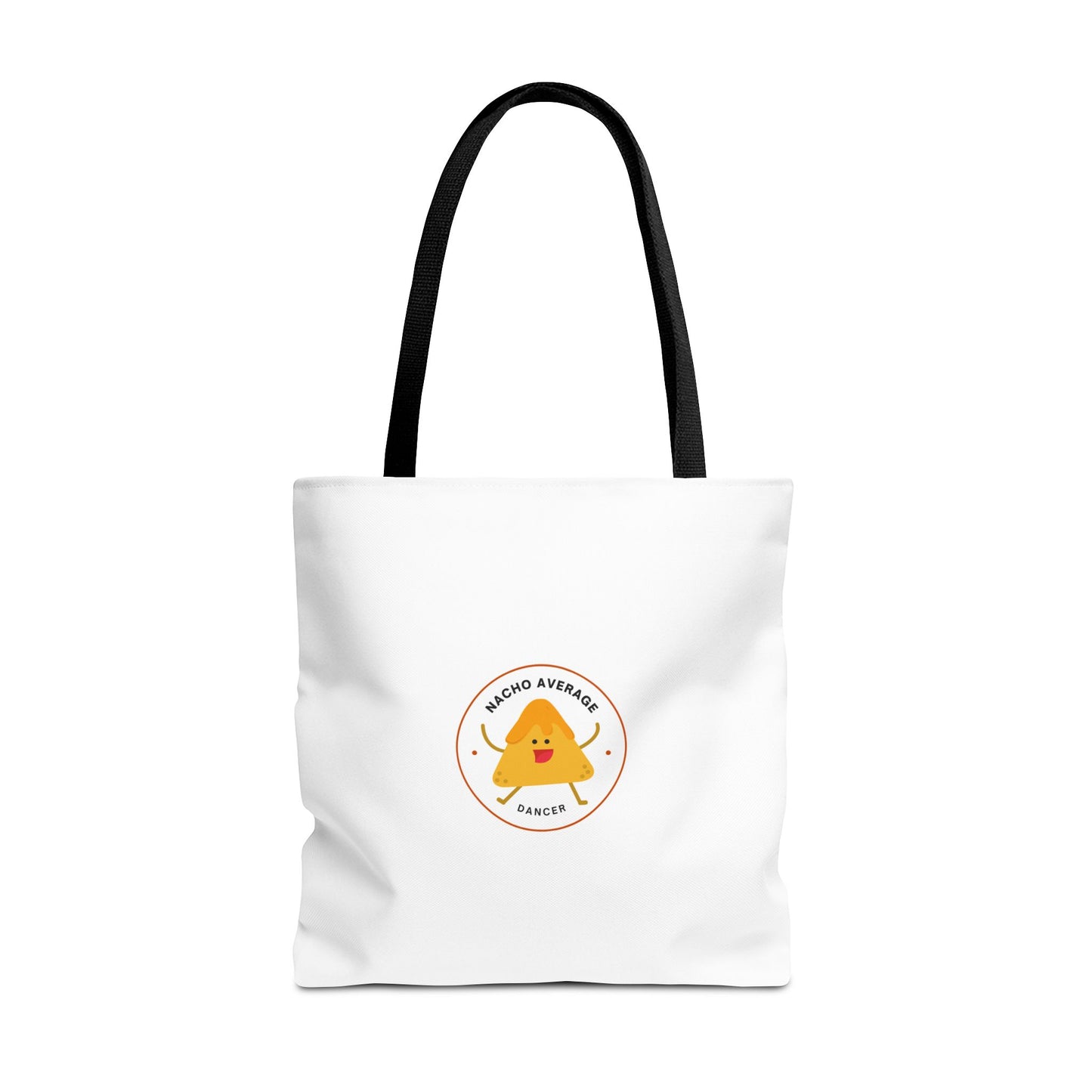 "Nacho Average Dancer" Canvas Tote Bag – Funny Kawaii Dance Tote with Nacho Graphic for Dancers & Dance Moms