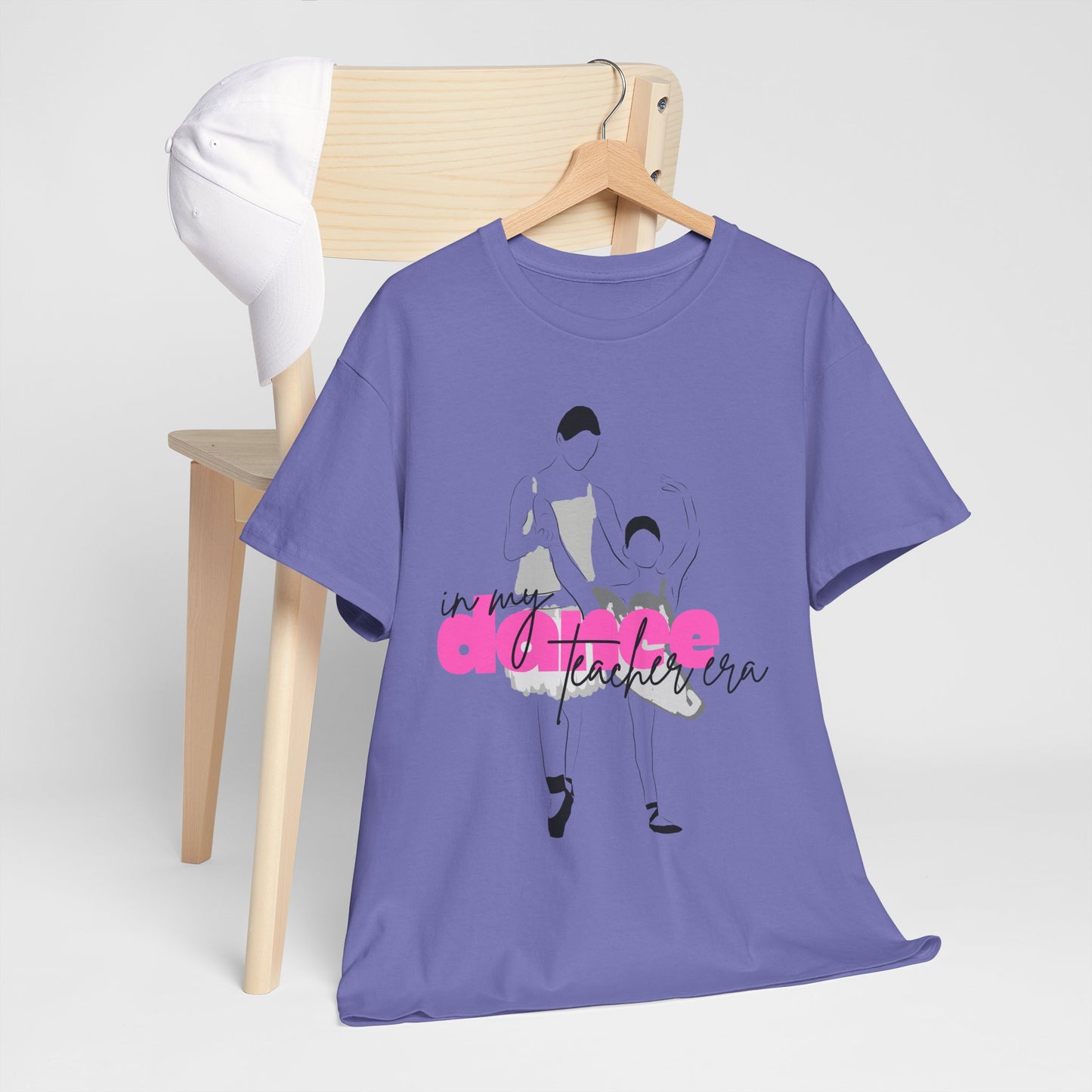 "In My Dance Teacher Era" Ballet Graphic Unisex Heavy Cotton Tee – Ballet Instructor Gift Shirt