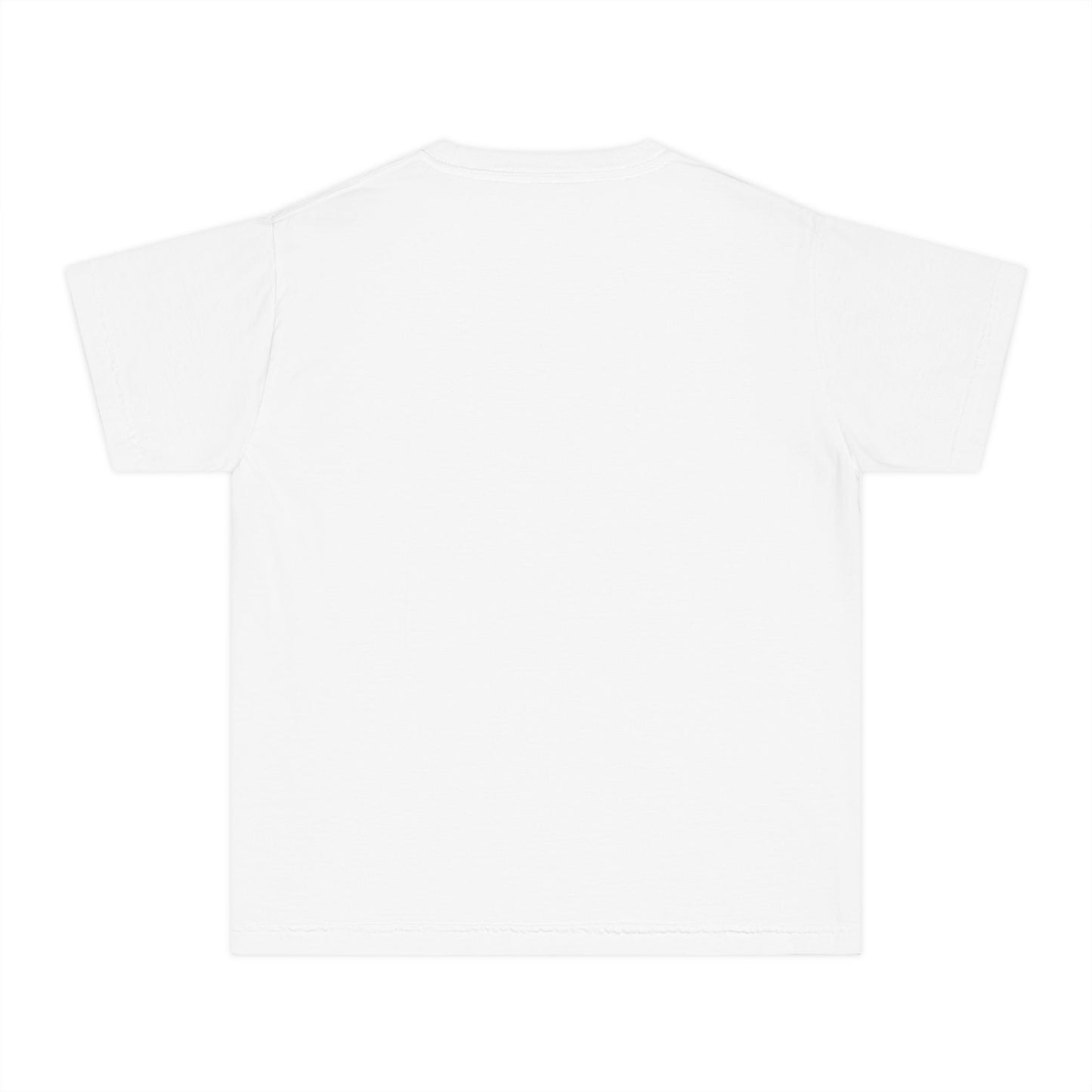 “Dance Mode On" Comfort Colors Youth Midweight T-Shirt – Pastel Stars & Smiley Face Dance Graphic Tee for Kids