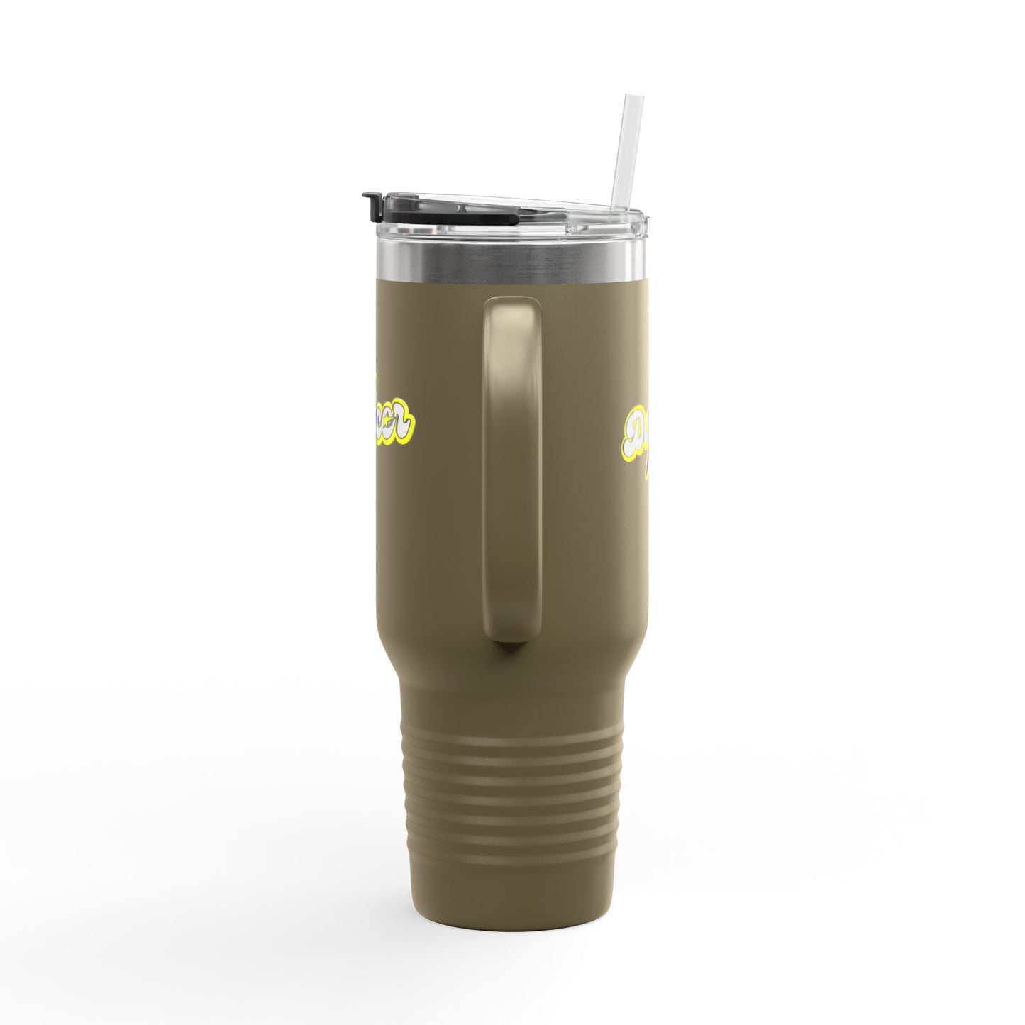 "Dancer" Superhero 40oz Insulated Travel Mug – Bold Stainless Steel Tumbler for Dance Lovers