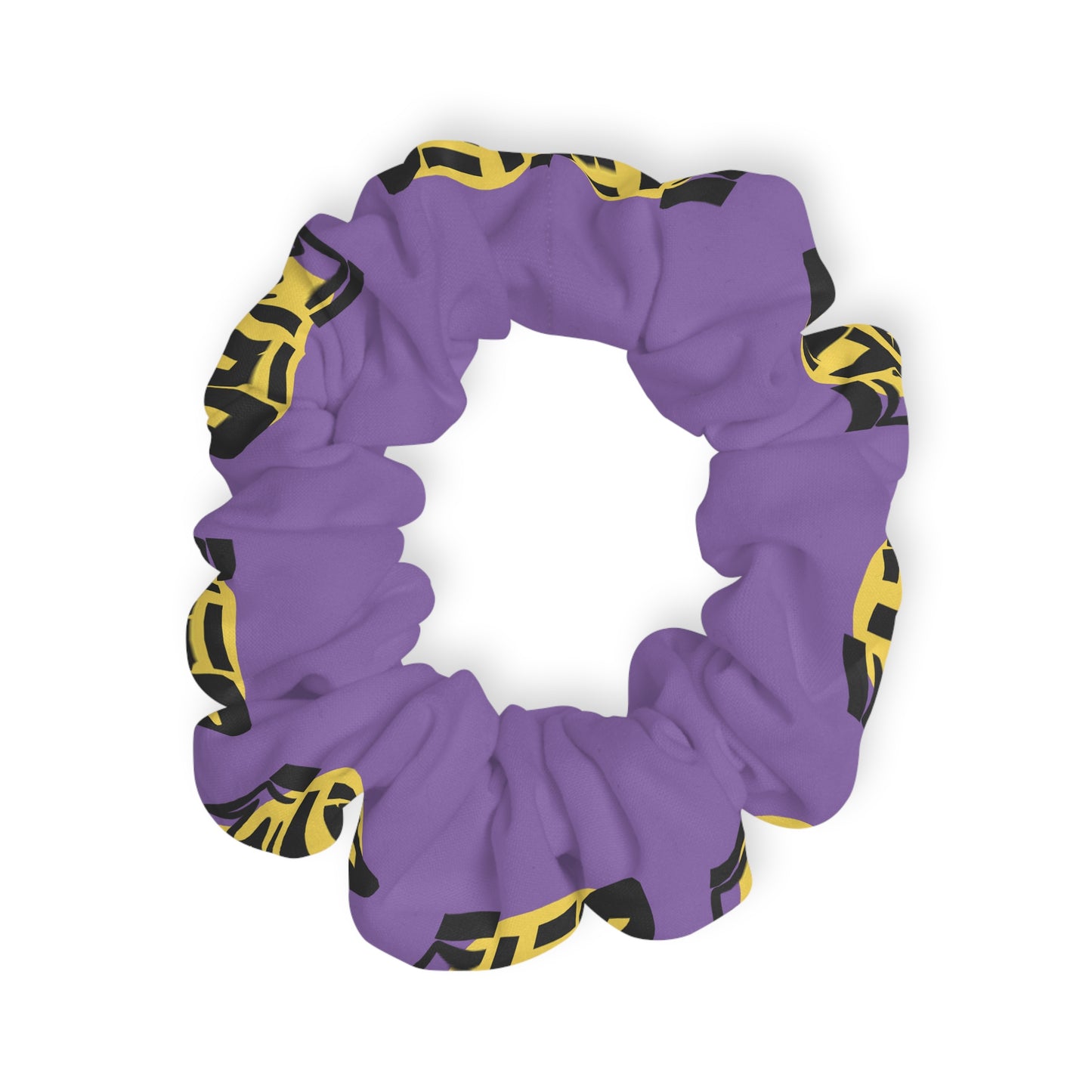 “Full Out” Scrunchie – Bold Streetwear-Inspired Dance Hair Accessory for Performers and Hip-Hop Dancers