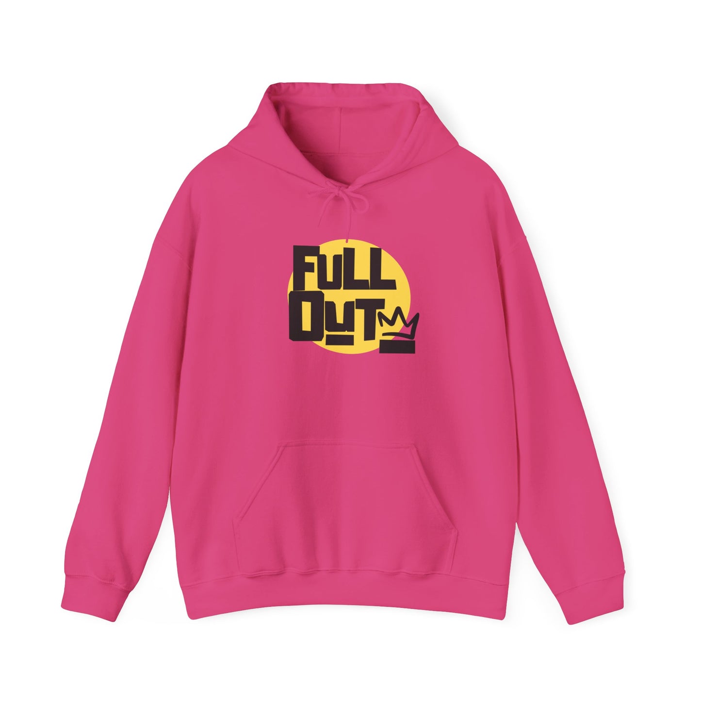 "Full Out" Dance Hoodie – Bold Streetwear-Inspired Unisex Hooded Sweatshirt for Dancers