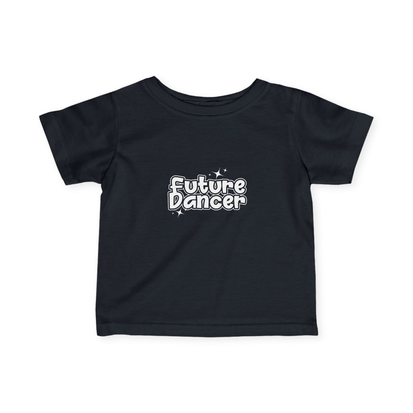 “Future Dancer” Infant Fine Jersey Tee – Adorable Dance-Themed Baby T-Shirt for Tiny Ballerinas and Little Movers
