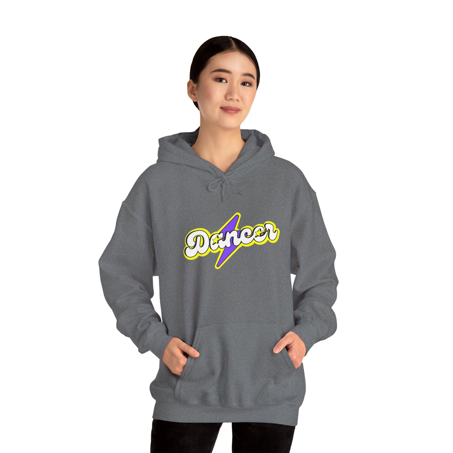 "Dancer" Superpower Unisex Hoodie – Superhero-Inspired Dance Graphic Sweatshirt