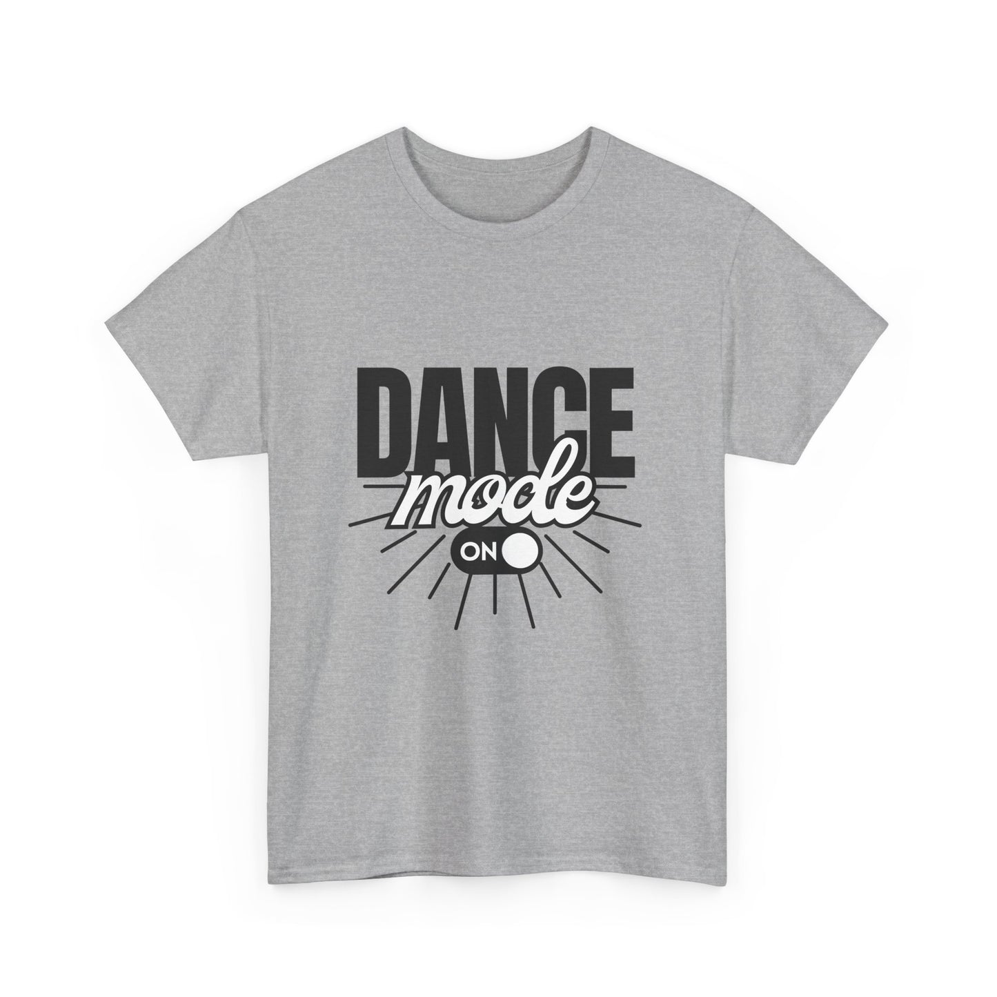 Dance Mode: On Unisex Heavy Cotton T-Shirt – Dance-Inspired Graphic Tee for Adults & Kids