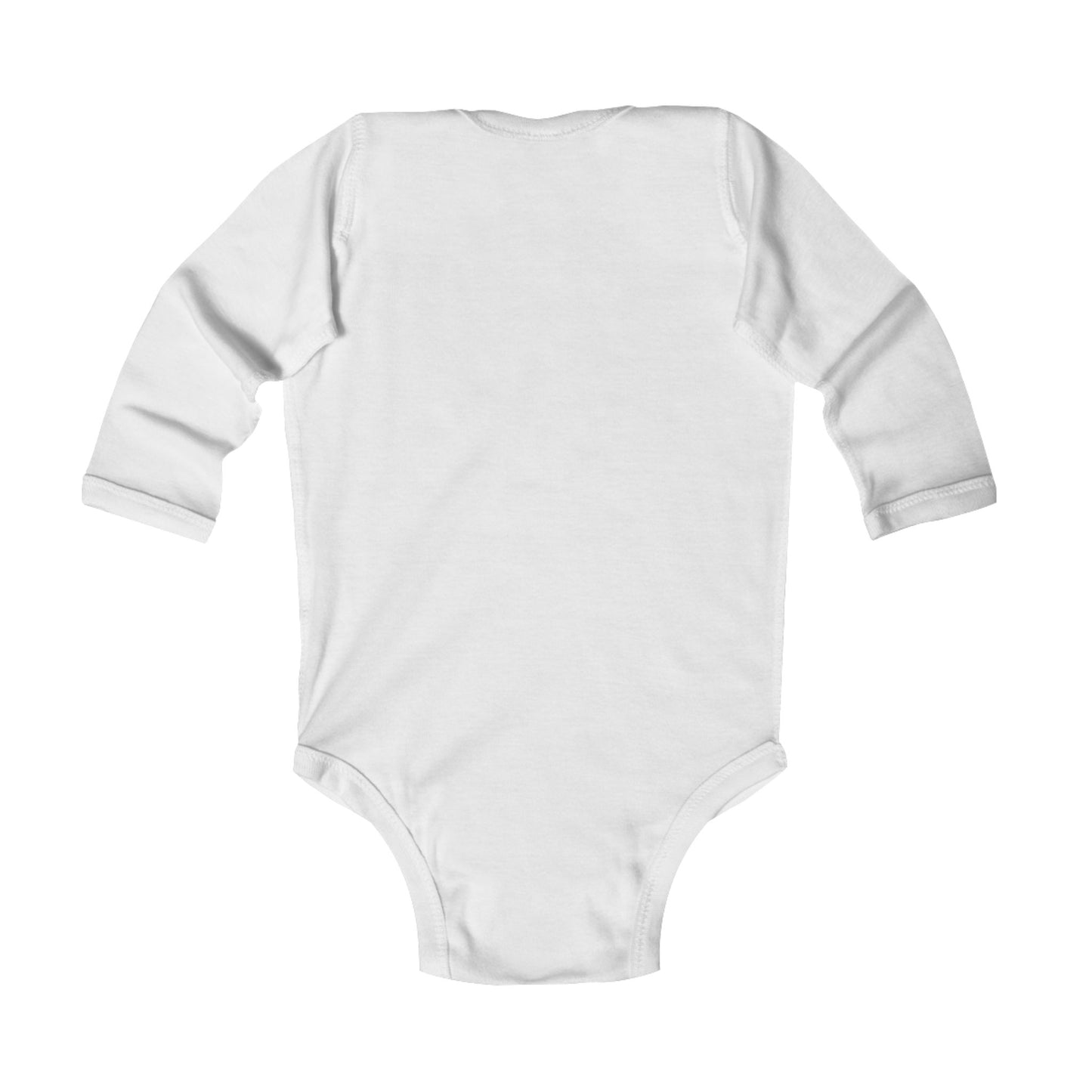 "Boogie, Hustle, Groove - Dancing" Infant Long Sleeve Bodysuit | Retro Dance Baby Onesie for Future Dancers