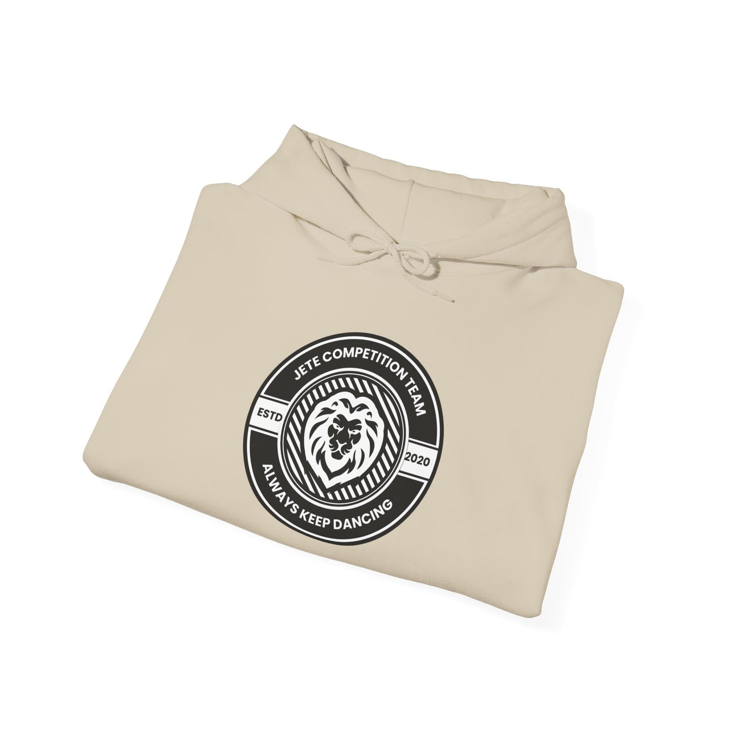 "Jeté Competition Team – Always Keep Dancing" Hoodie Unisex Collegiate-Inspired Dance Sweatshirt