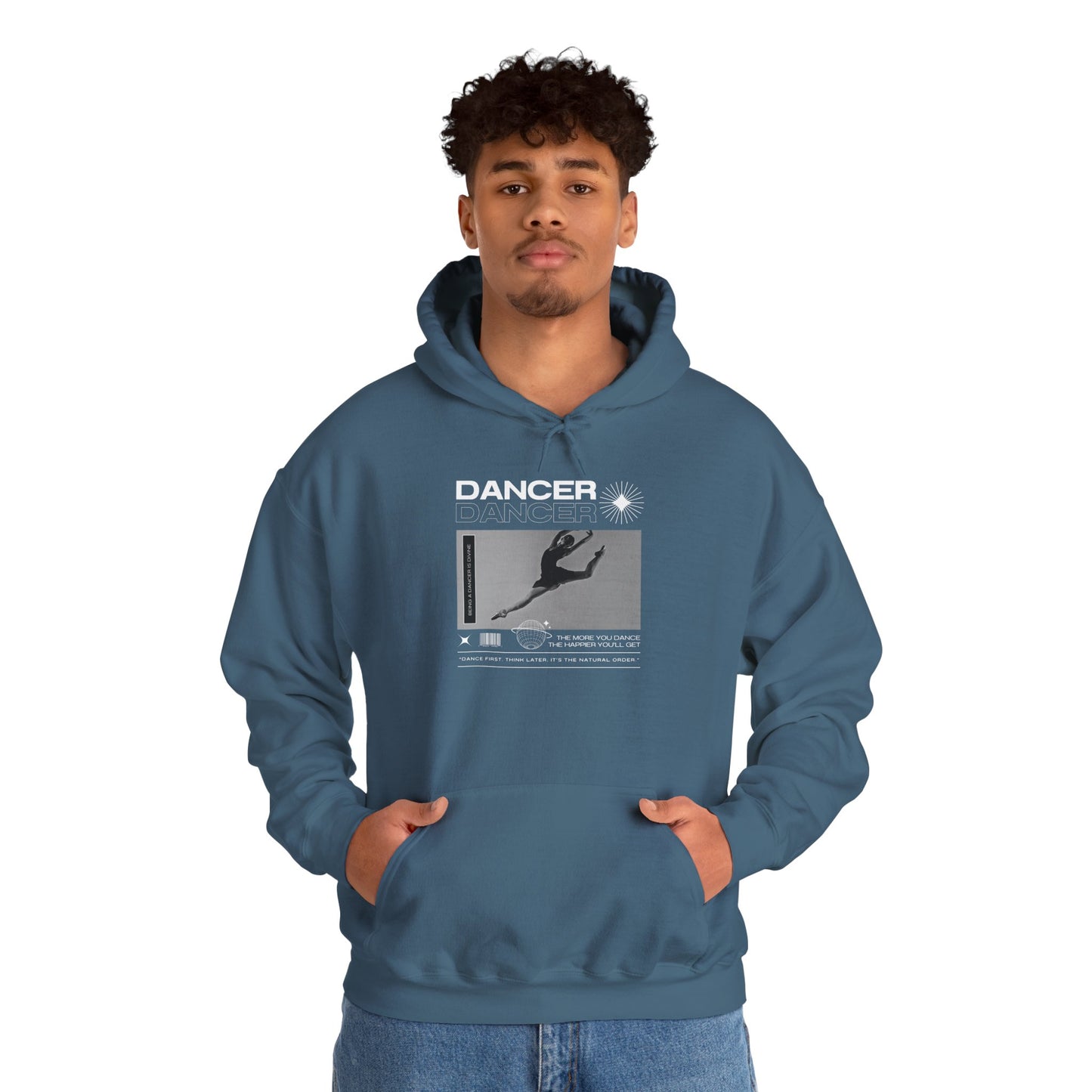 Dancer Streetwear Hoodie – Unisex Heavy Blend™ Hooded Sweatshirt with Inspiring Dance Mottos