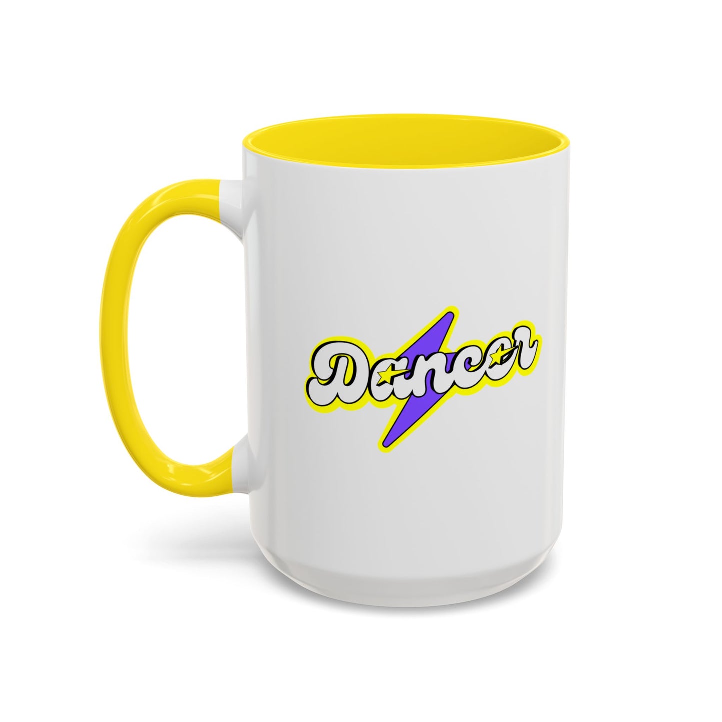 "Dancer" Accent Coffee Mug – Superhero Theme Ceramic Mug for Dancers and Dance Lovers