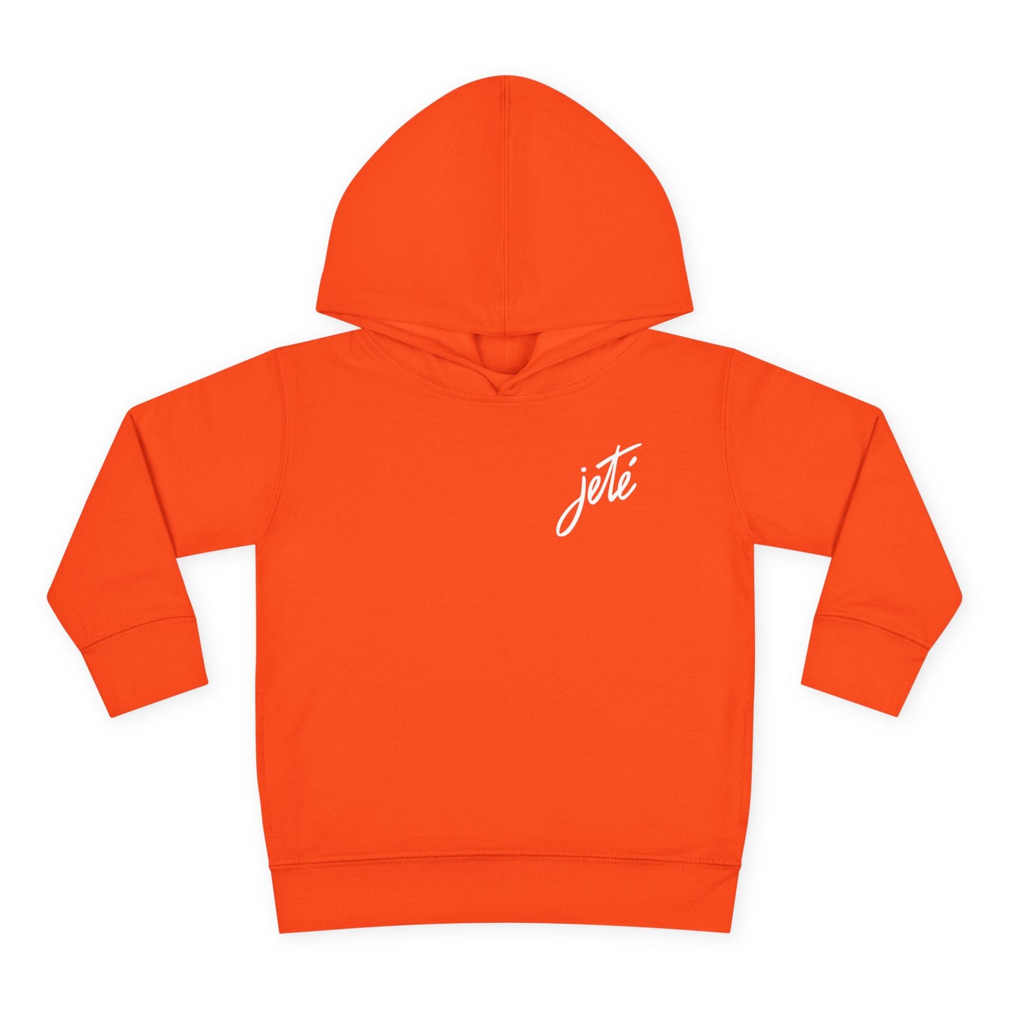 “Jeté” Official Logo | Ballet & Dance Hoodie for Kids & Young Dance Enthusiasts - Toddler Pullover Hoodie