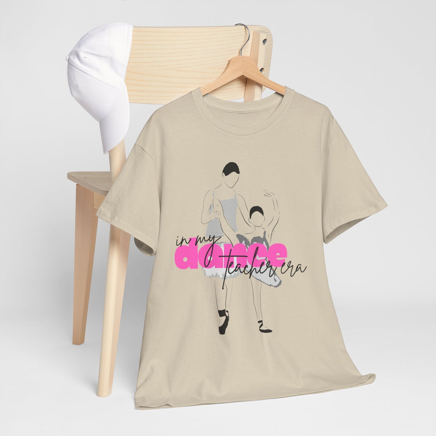 "In My Dance Teacher Era" Ballet Graphic Unisex Heavy Cotton Tee – Ballet Instructor Gift Shirt