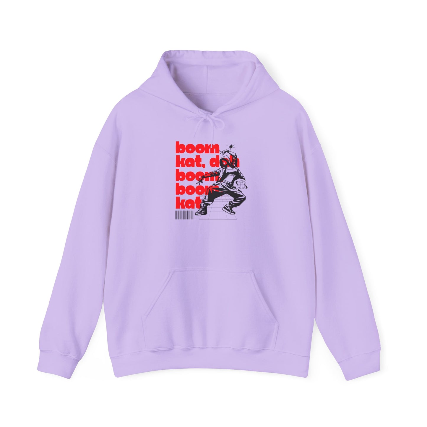 “Boom Kat” Hoodie – Unisex Hooded Sweatshirt with Bold Streetwear-Inspired Dance Graphic