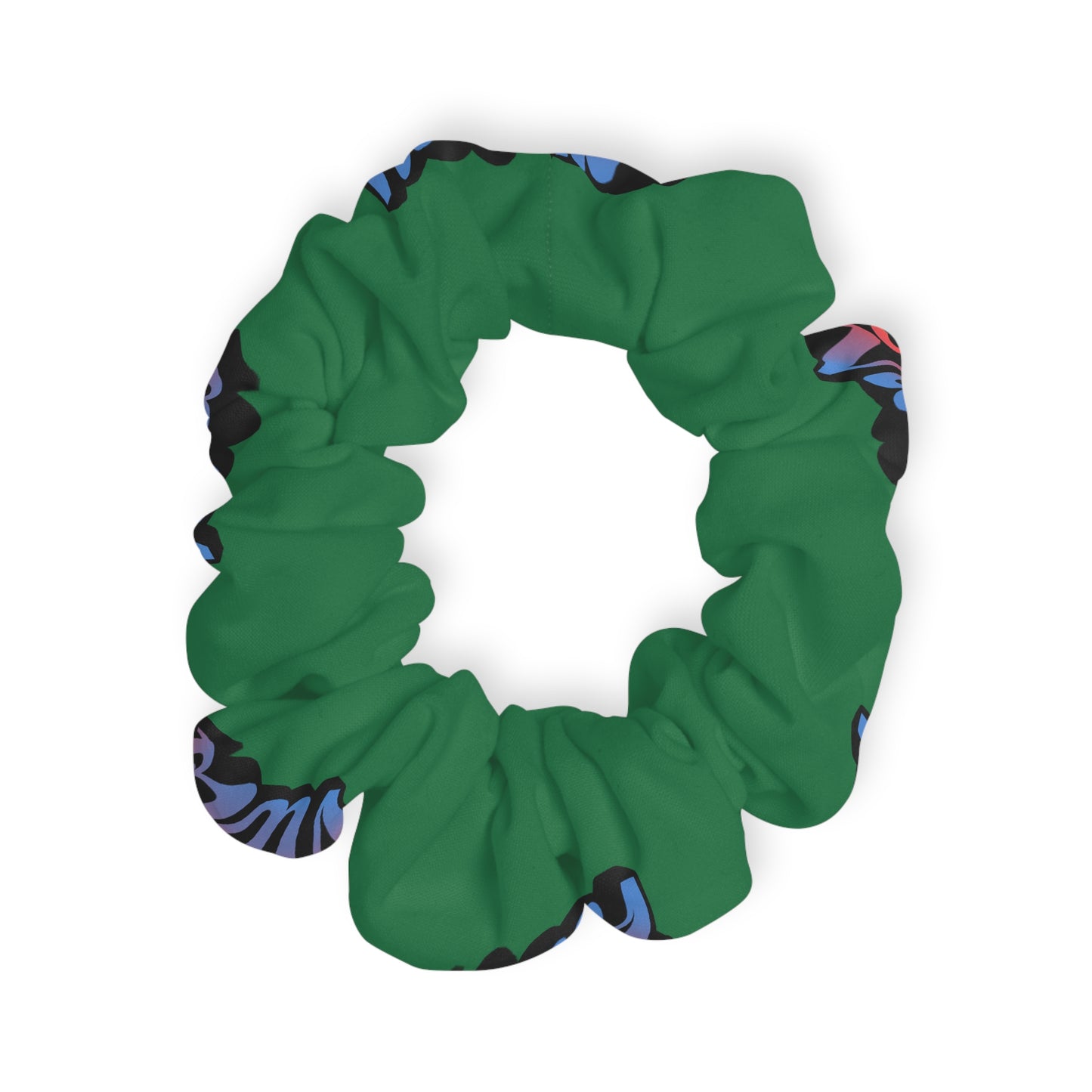 “Dancer Vibes” Scrunchie – Colorful Text Dance Hair Accessory for Performers and Dance Lovers