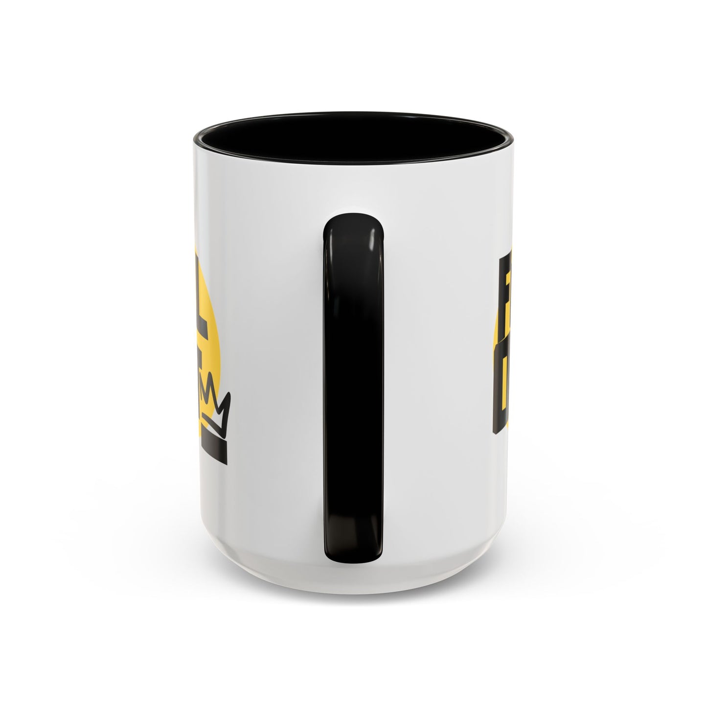 "Full Out" Accent Coffee Mug – Streetwear Dance Mug with Crown Graphic for Dancers