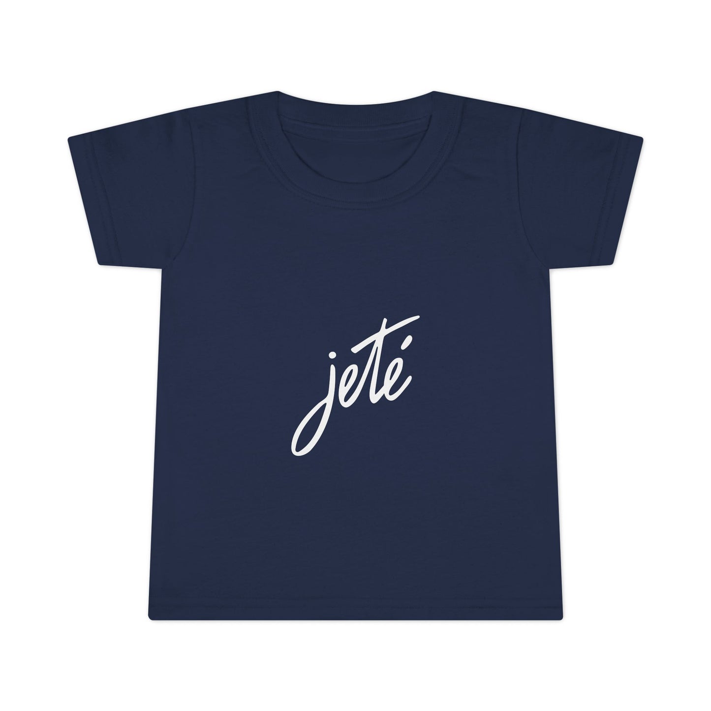 “Jeté” Official Logo | Ballet & Dance T-Shirt for Toddlers & Young Dance Enthusiasts - Toddler Short Sleeve Tee