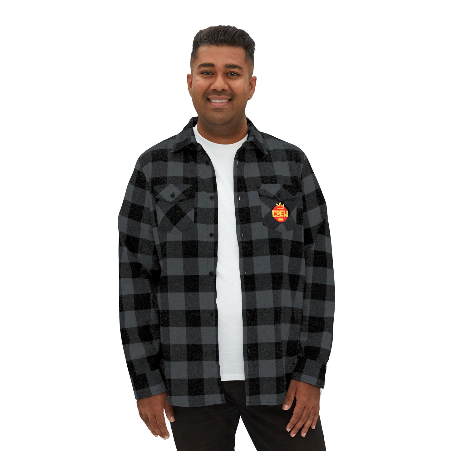 "Full Out" Flannel Shirt β Unisex Streetwear Style Button-Up from the Full Out Premium Collection