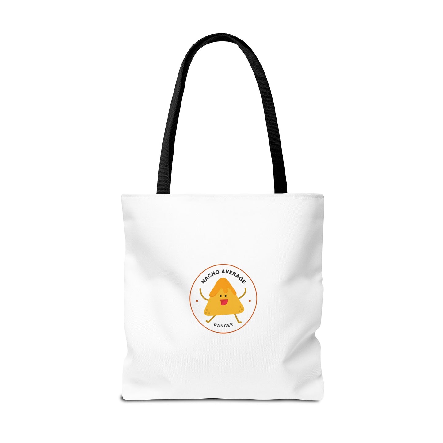 "Nacho Average Dancer" Canvas Tote Bag – Funny Kawaii Dance Tote with Nacho Graphic for Dancers & Dance Moms