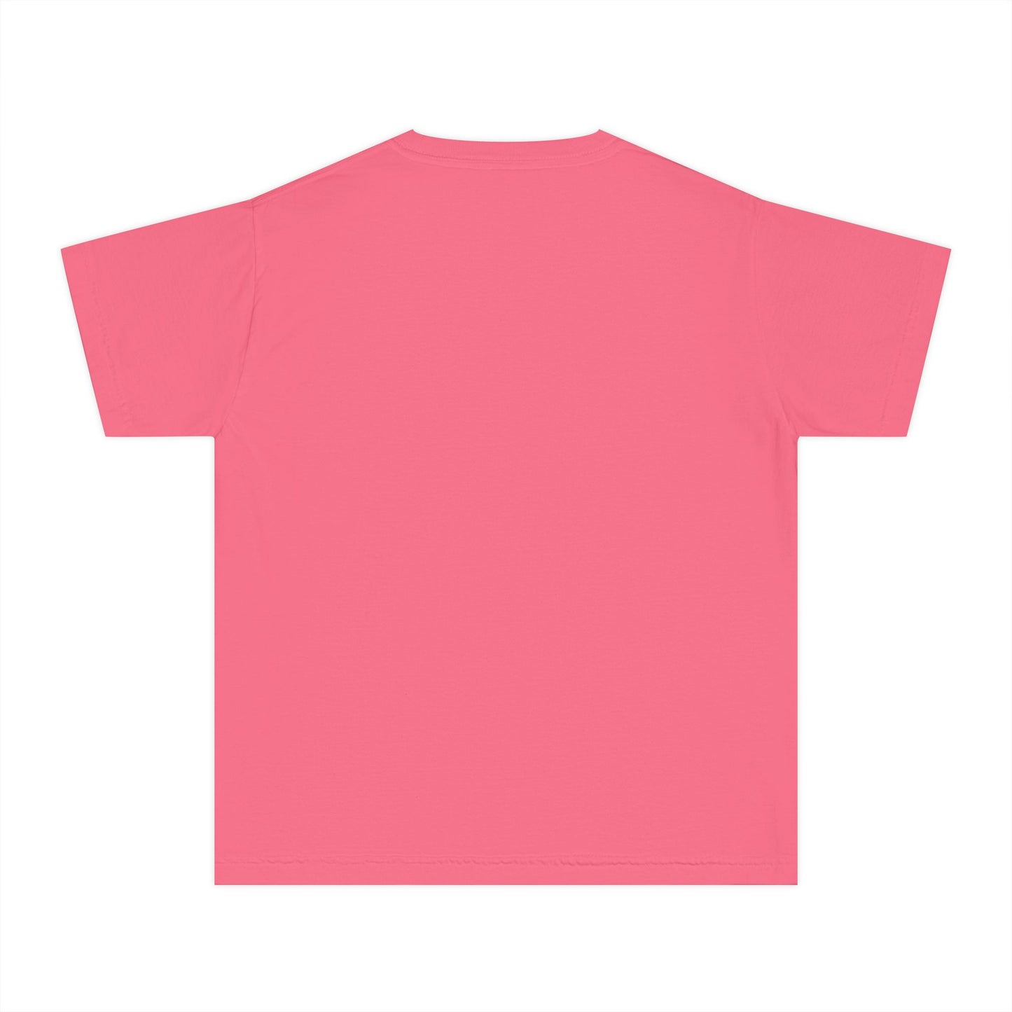 “Dance Mode On" Comfort Colors Youth Midweight T-Shirt – Pastel Stars & Smiley Face Dance Graphic Tee for Kids