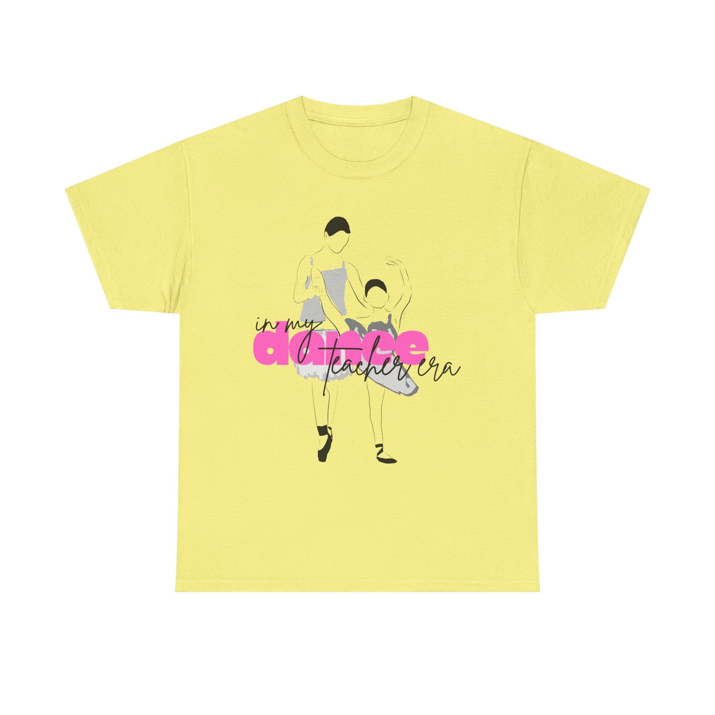 "In My Dance Teacher Era" Ballet Graphic Unisex Heavy Cotton Tee – Ballet Instructor Gift Shirt