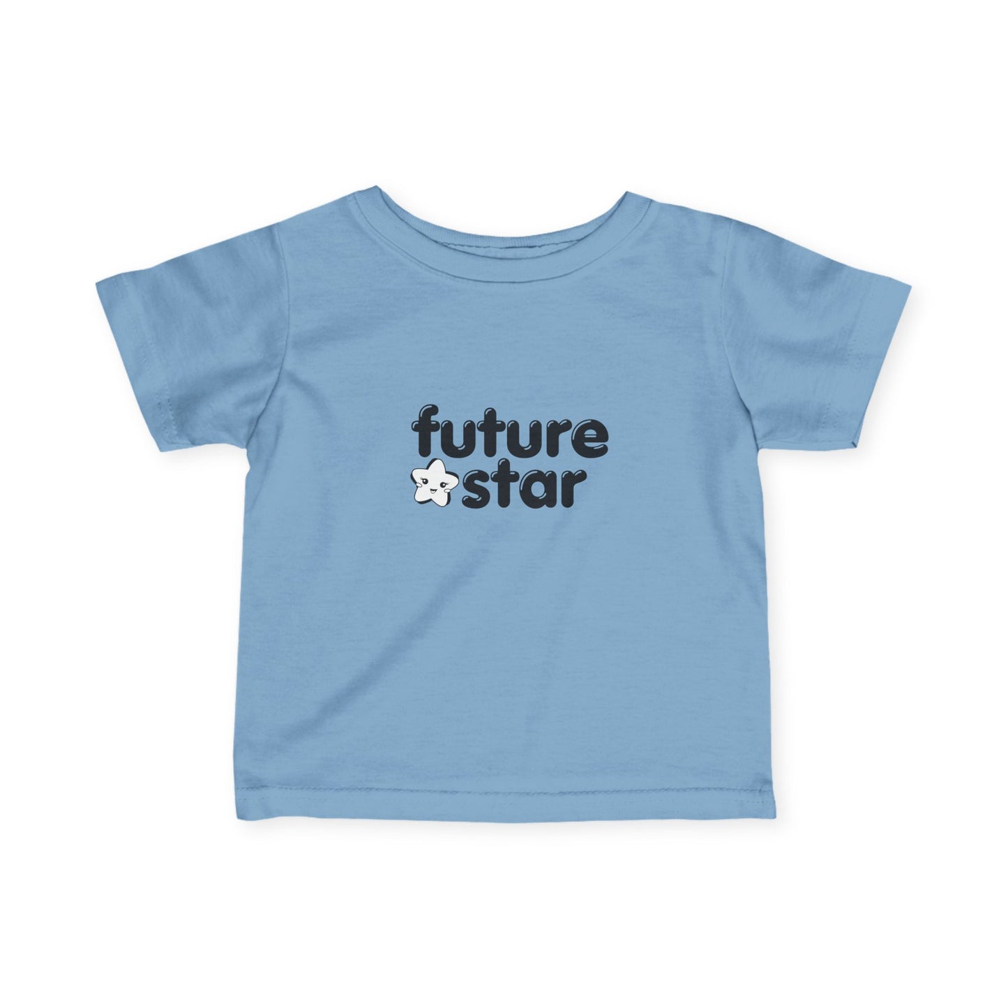 “Future Star” Infant Fine Jersey Tee – Cute Dance-Themed Baby T-Shirt for Little Performers and Rising Stars