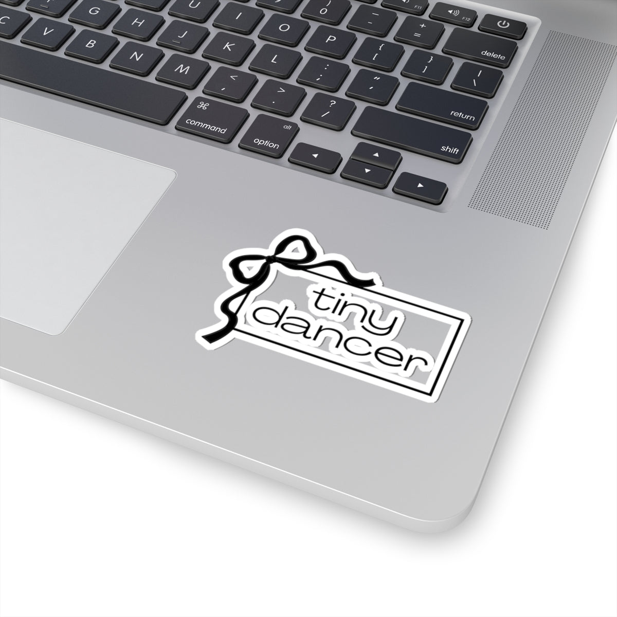 "Tiny Dancer" Kiss-Cut Sticker – Cute Ballet-Themed Vinyl Sticker for Dancers, Dance Moms, and Ballet Lovers
