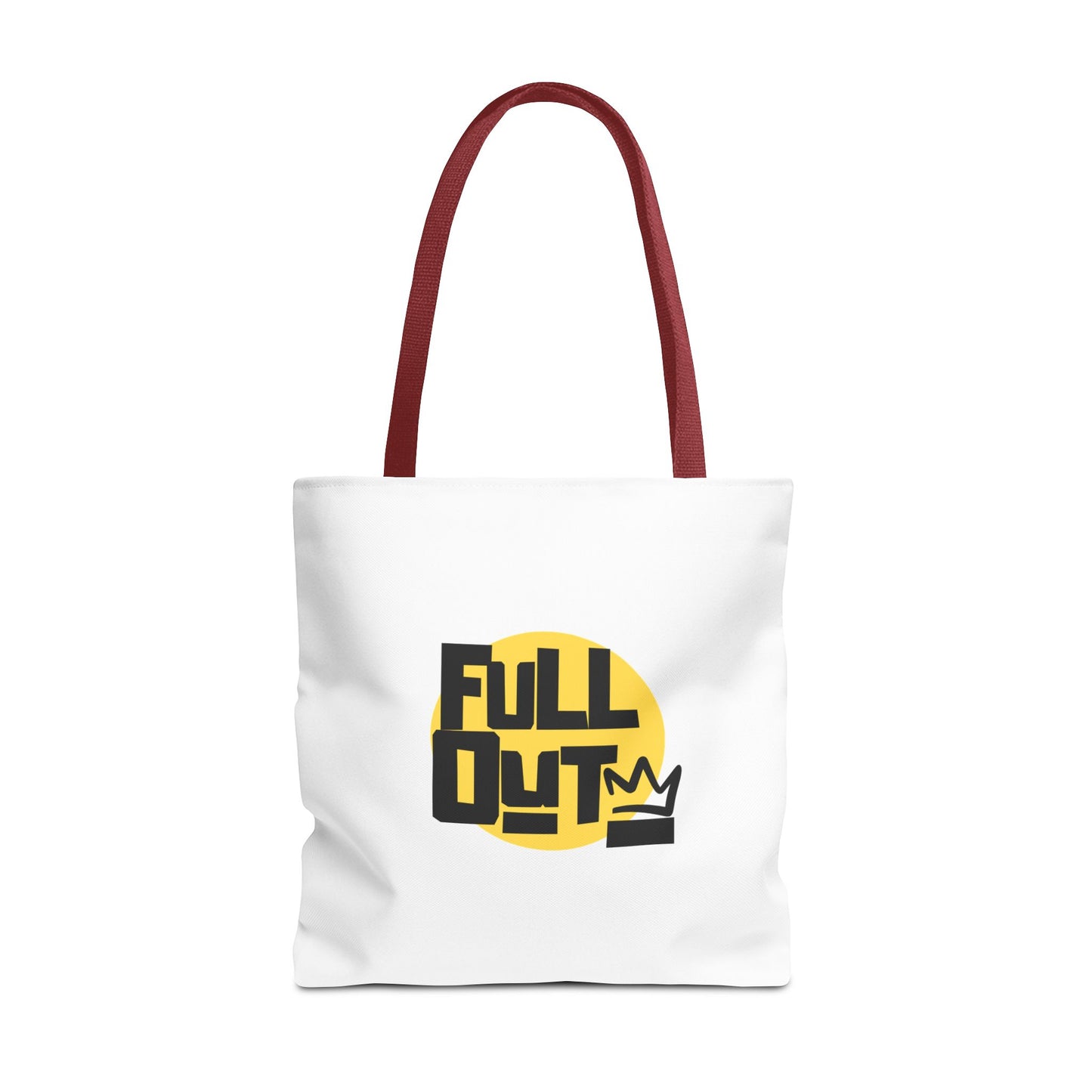"Full Out" Dance Canvas Tote Bag – Streetwear-Inspired Graphic Dance Bag for Rehearsals, Classes & Everyday Use