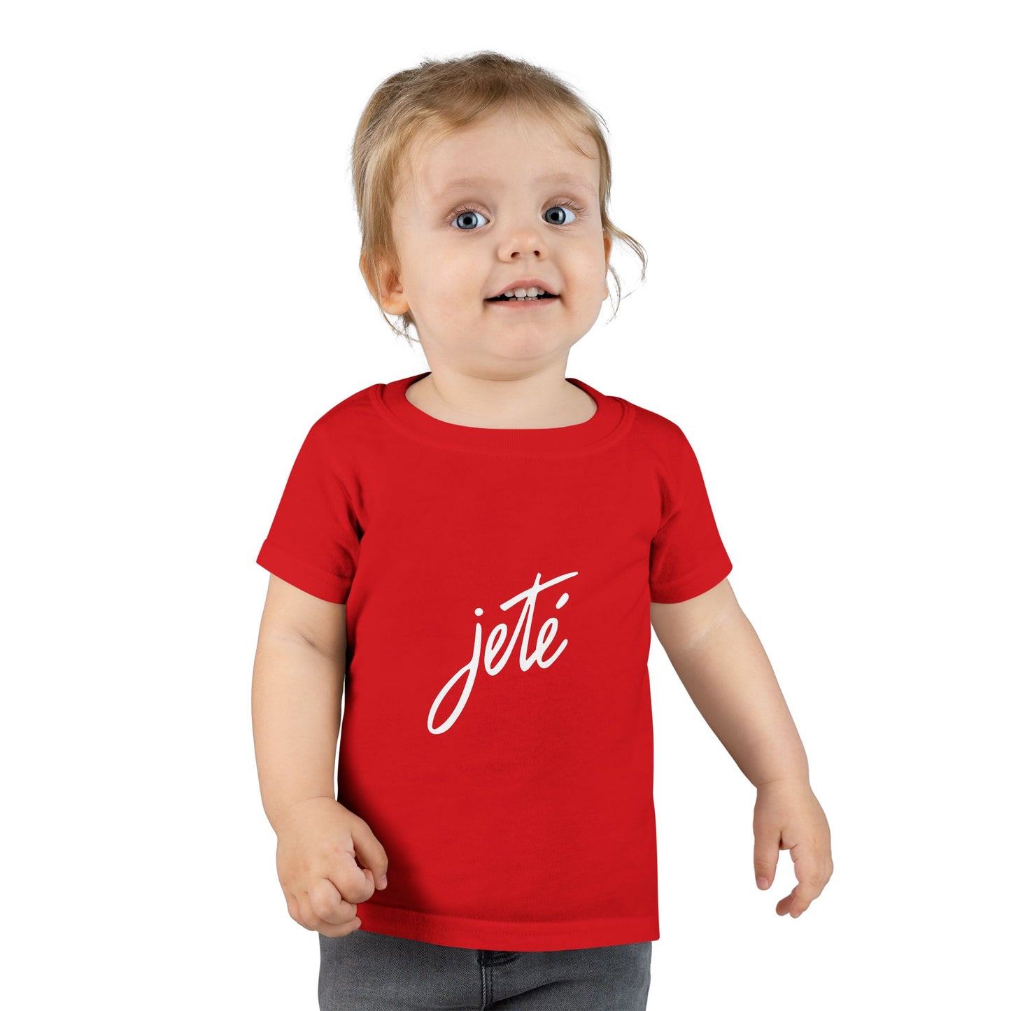 “Jeté” Official Logo | Ballet & Dance T-Shirt for Toddlers & Young Dance Enthusiasts - Toddler Short Sleeve Tee
