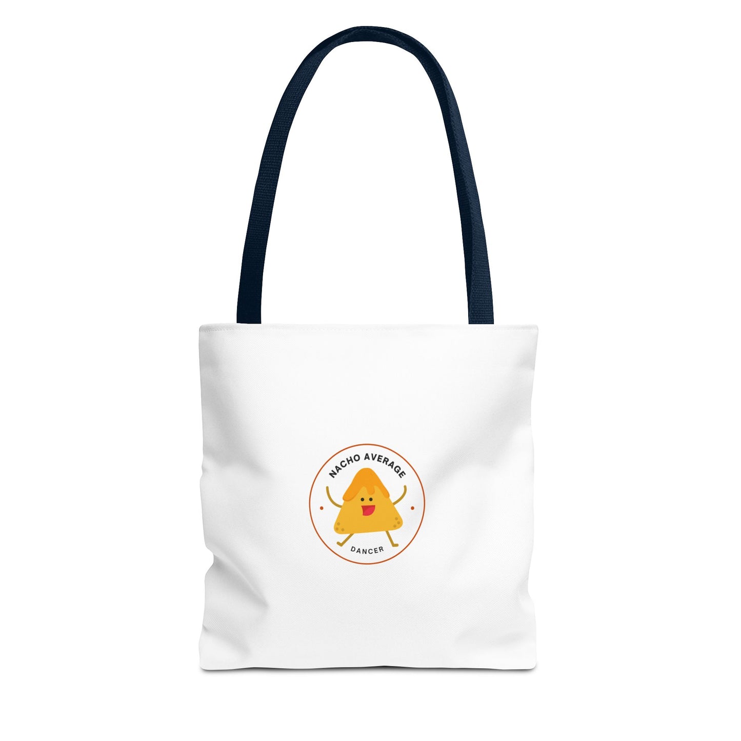 "Nacho Average Dancer" Canvas Tote Bag – Funny Kawaii Dance Tote with Nacho Graphic for Dancers & Dance Moms