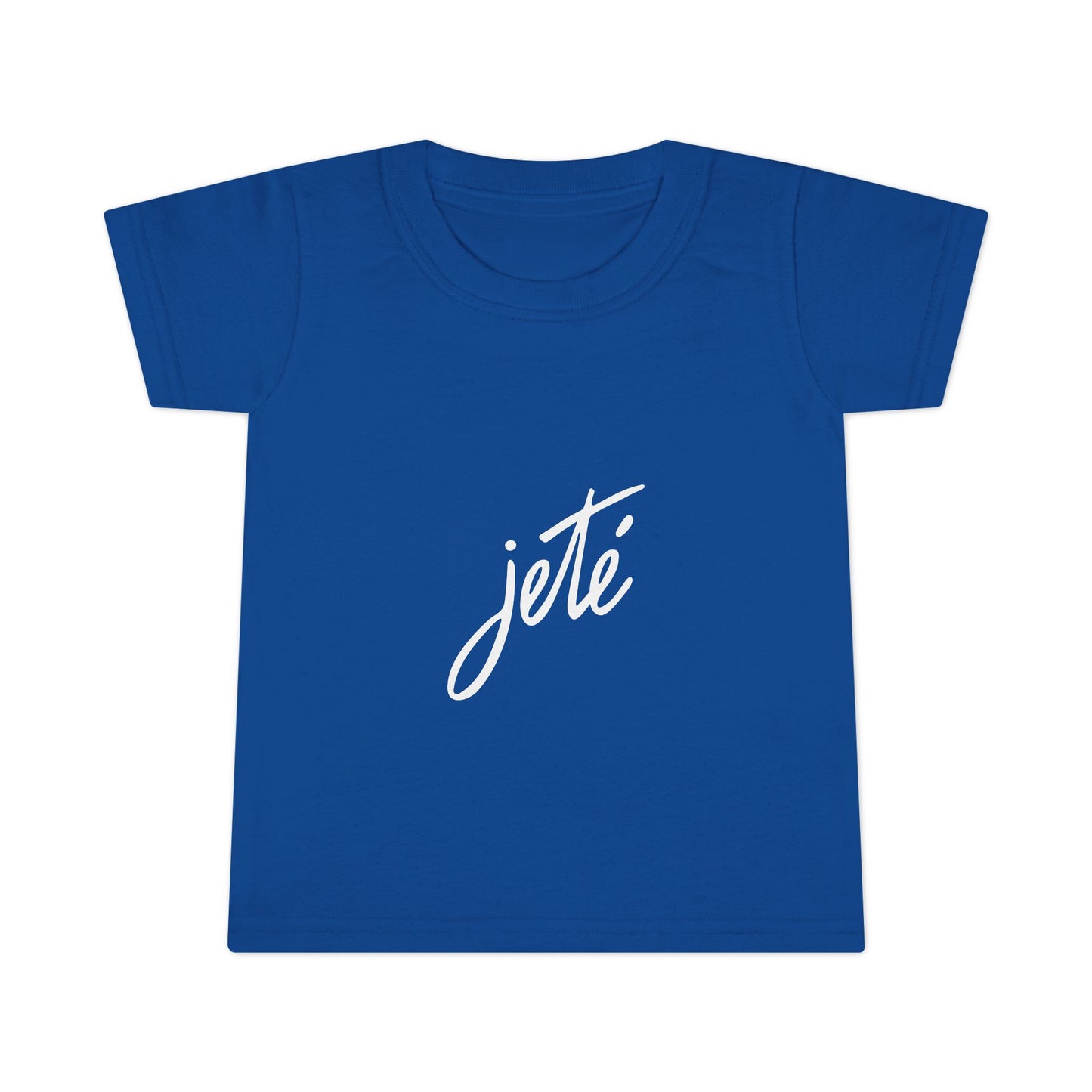 “Jeté” Official Logo | Ballet & Dance T-Shirt for Toddlers & Young Dance Enthusiasts - Toddler Short Sleeve Tee