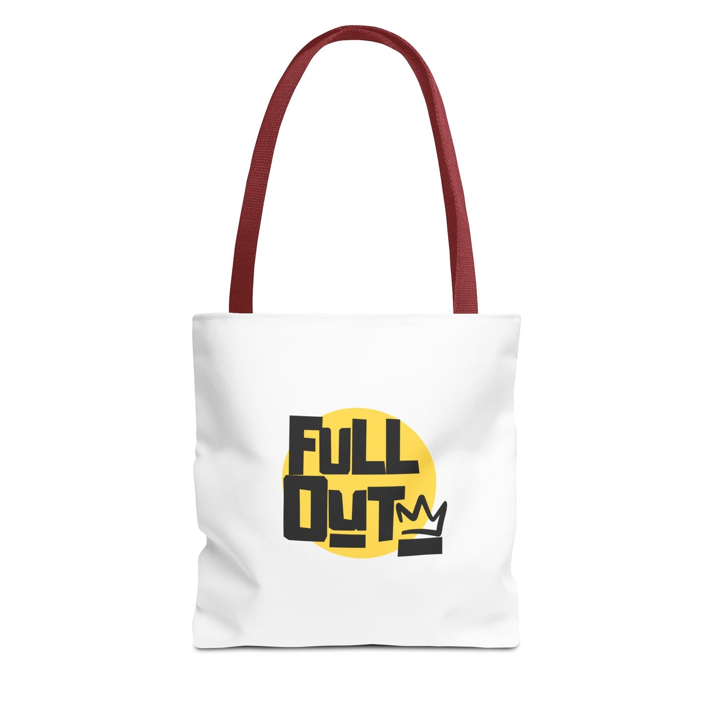 "Full Out" Dance Canvas Tote Bag – Streetwear-Inspired Graphic Dance Bag for Rehearsals, Classes & Everyday Use