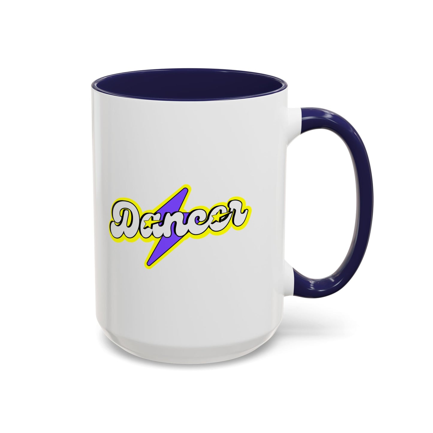"Dancer" Accent Coffee Mug – Superhero Theme Ceramic Mug for Dancers and Dance Lovers