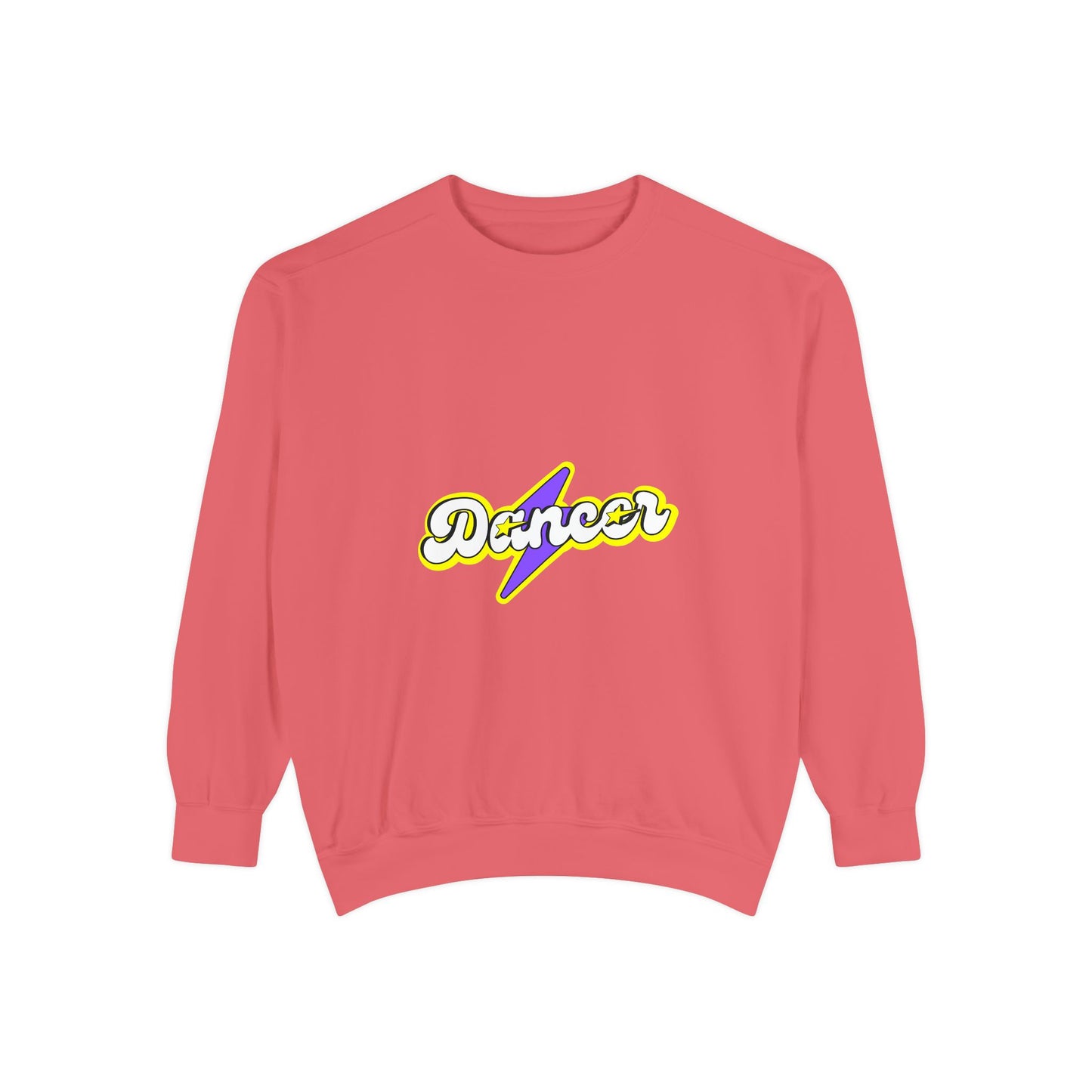 "Dancer" Unisex Lightweight Crewneck Sweatshirt – Superhero-Inspired Graphic Pullover for Dance Lovers & Performers