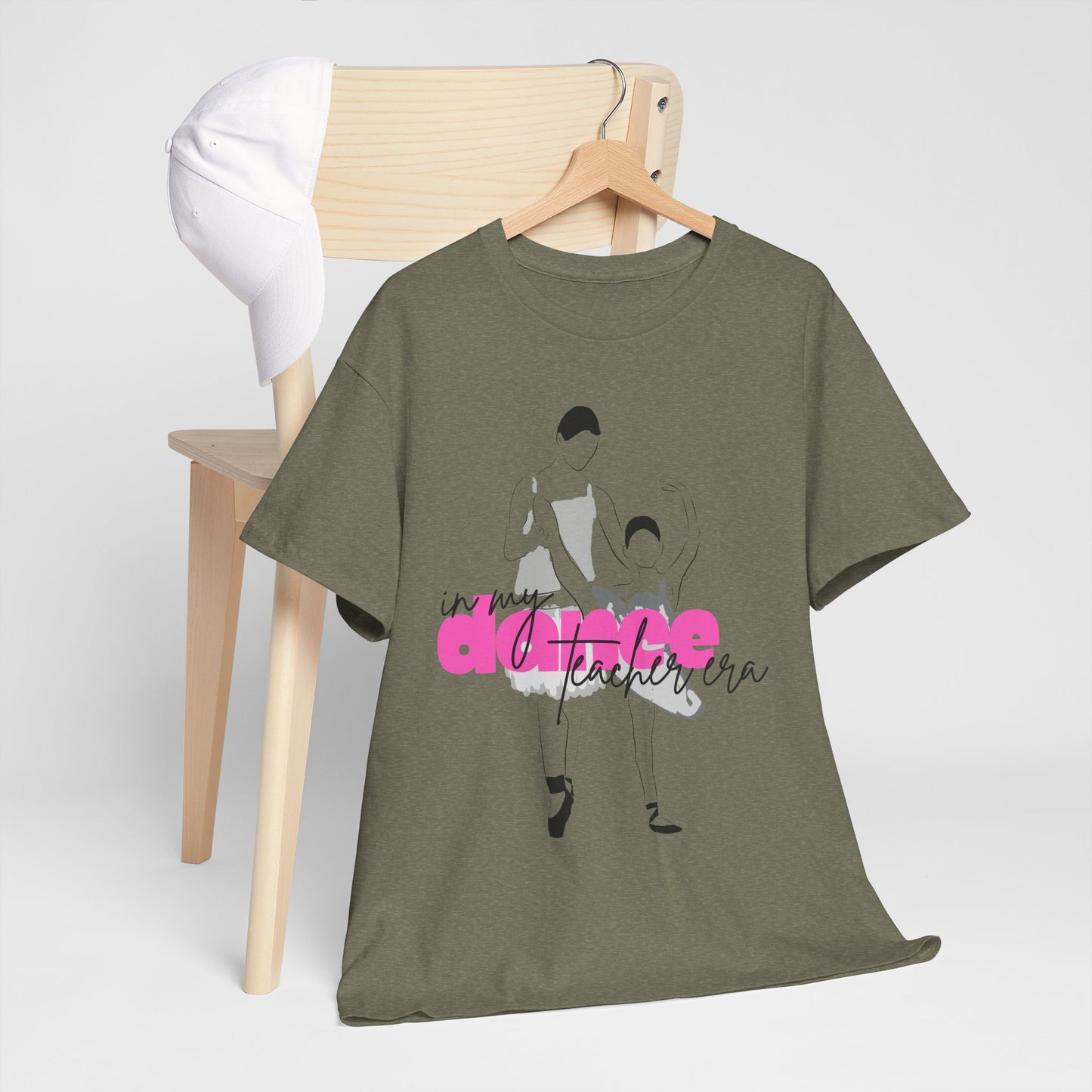 "In My Dance Teacher Era" Ballet Graphic Unisex Heavy Cotton Tee – Ballet Instructor Gift Shirt