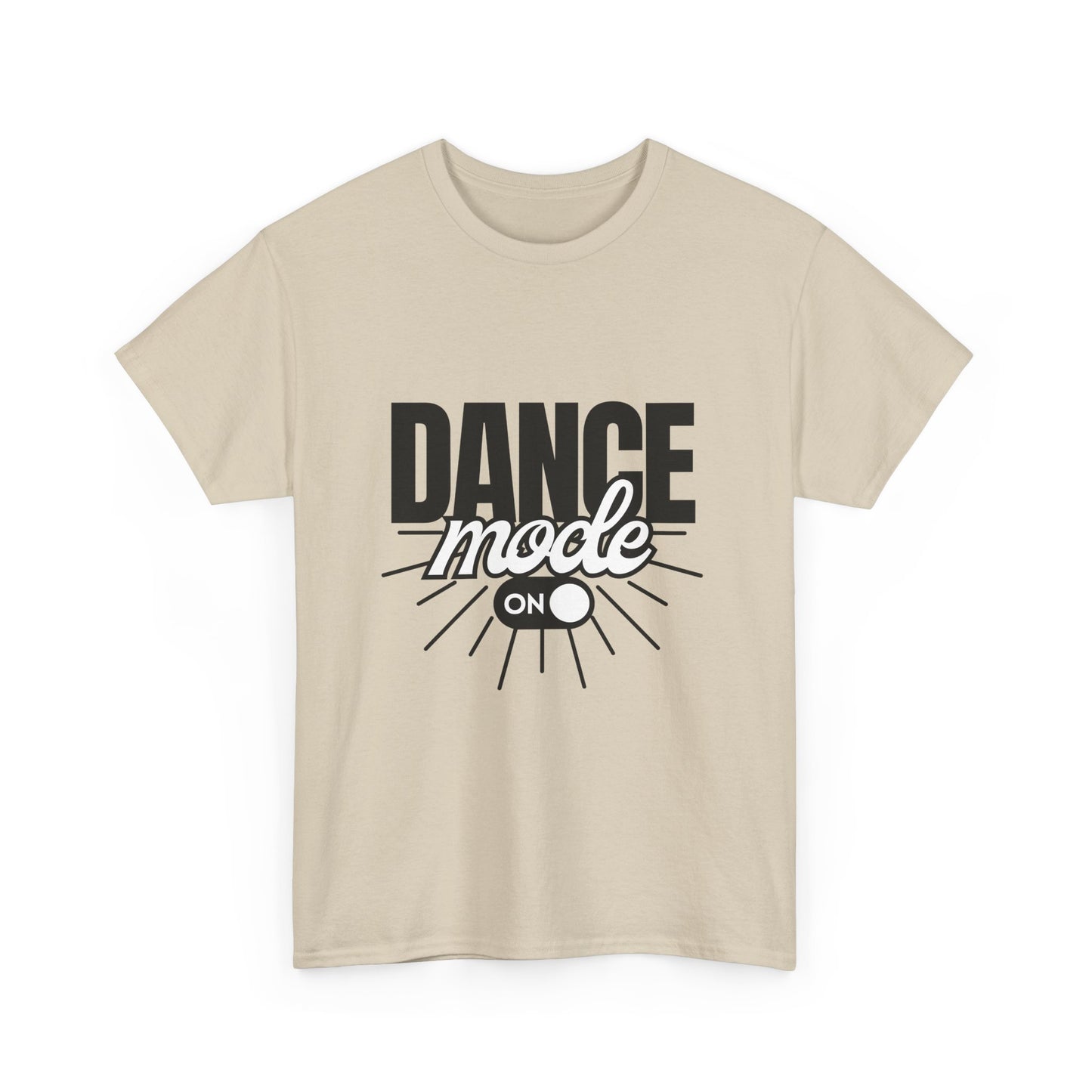 Dance Mode: On Unisex Heavy Cotton T-Shirt – Dance-Inspired Graphic Tee for Adults & Kids