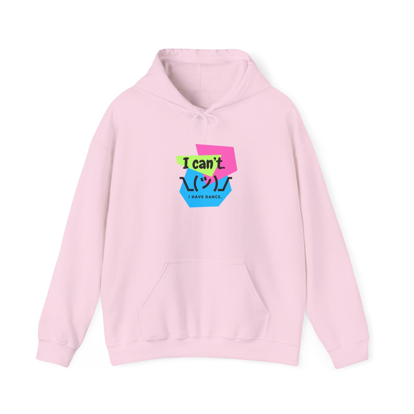 "I Can’t. I Have Dance." Unisex Hooded Sweatshirt – Retro 80s Emoji Graphic Hoodie for Dancers | Jeté Dance-Inspired Loungewear