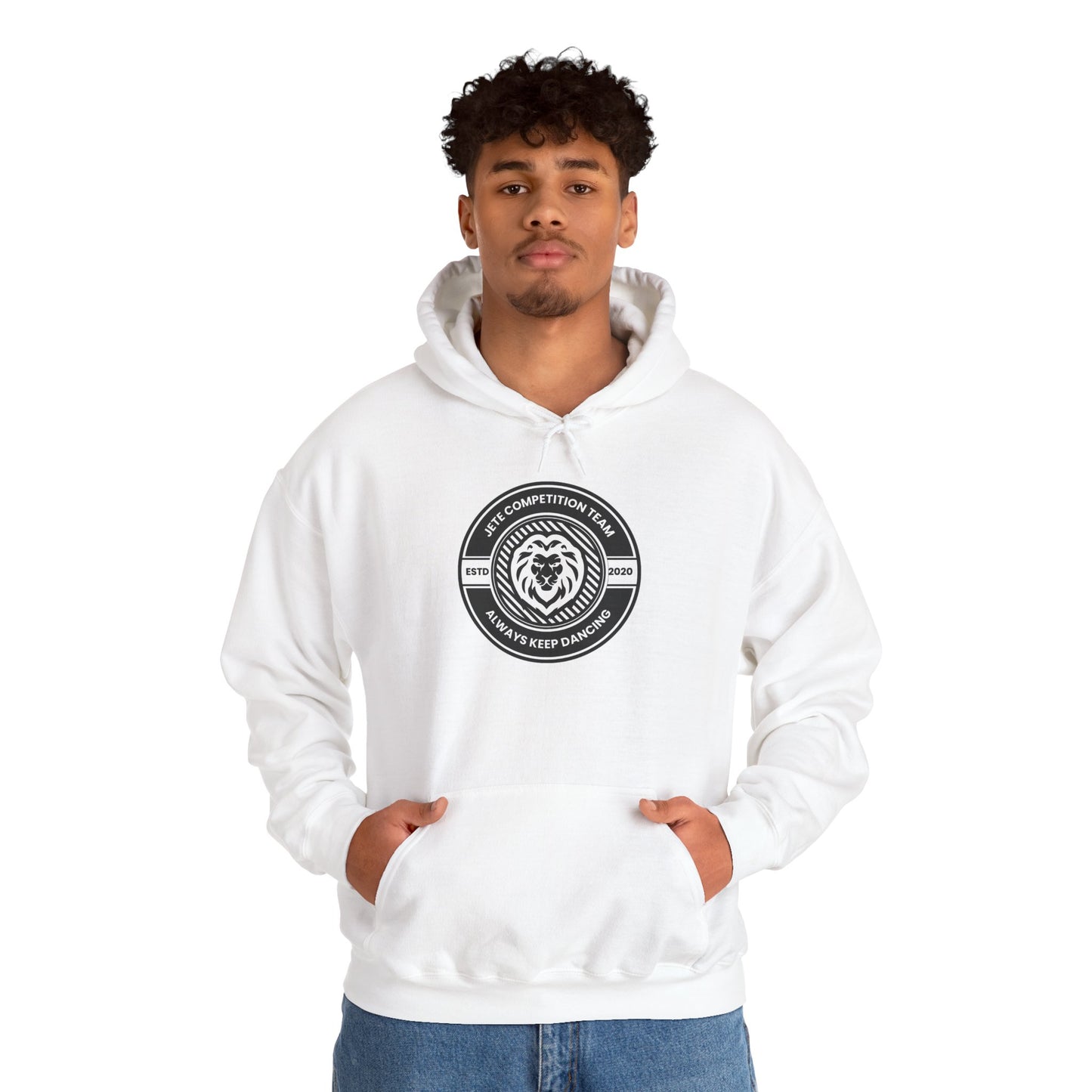 "Jeté Competition Team – Always Keep Dancing" Hoodie Unisex Collegiate-Inspired Dance Sweatshirt