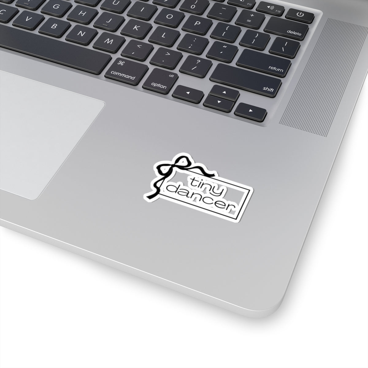 "Tiny Dancer" Kiss-Cut Sticker – Cute Ballet-Themed Vinyl Sticker for Dancers, Dance Moms, and Ballet Lovers
