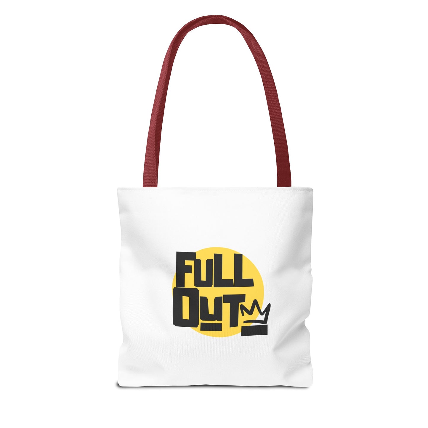 "Full Out" Dance Canvas Tote Bag – Streetwear-Inspired Graphic Dance Bag for Rehearsals, Classes & Everyday Use