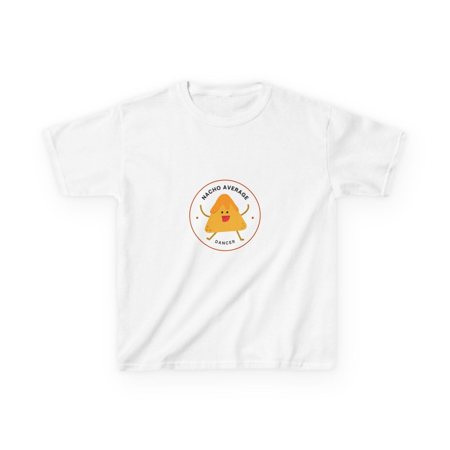 "Nacho Average Dancer" Youth Dance T-Shirt – Cute Nacho Graphic Tee for Kids Who Love to Dance