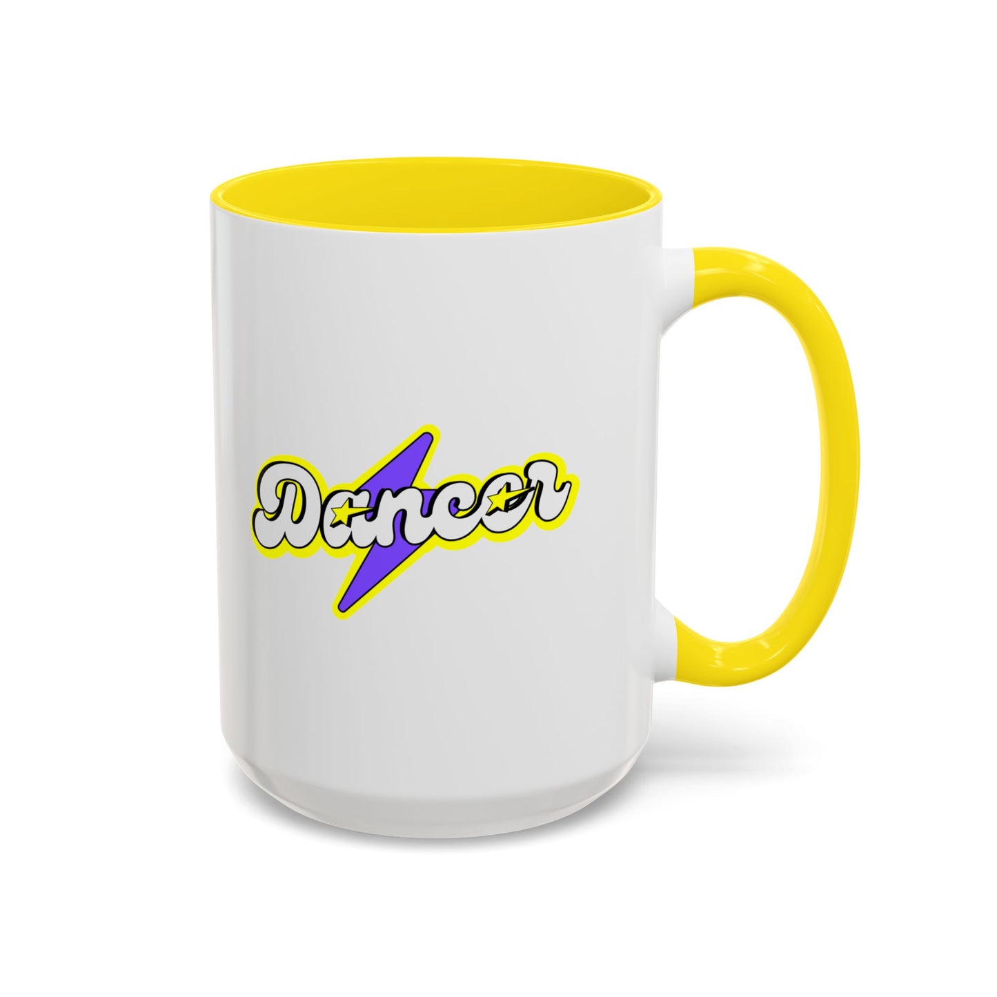 "Dancer" Accent Coffee Mug – Superhero Theme Ceramic Mug for Dancers and Dance Lovers