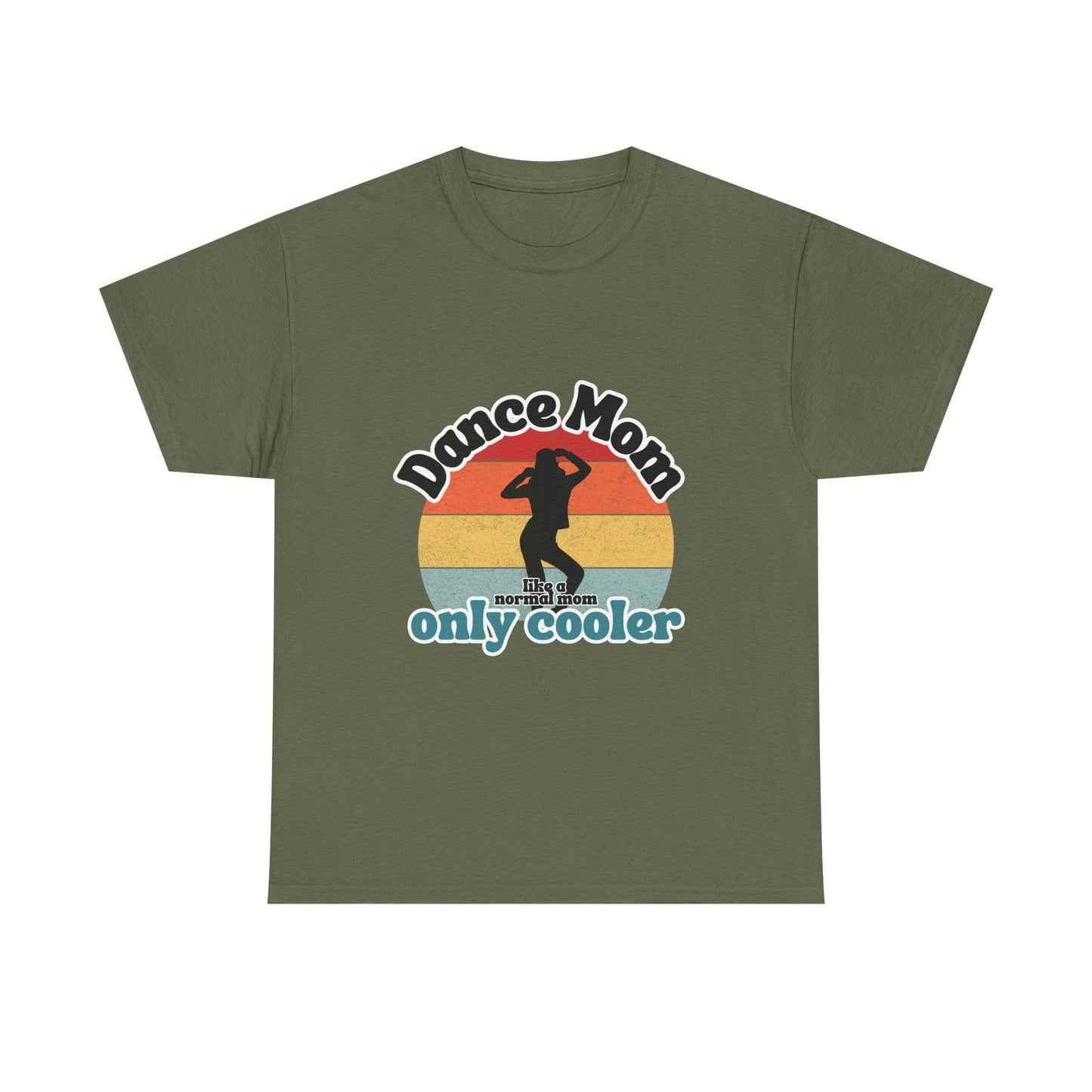 "Dance Mom" T-Shirt – Funny Retro Graphic Tee for Cool Moms | Unisex Heavy Cotton Tee