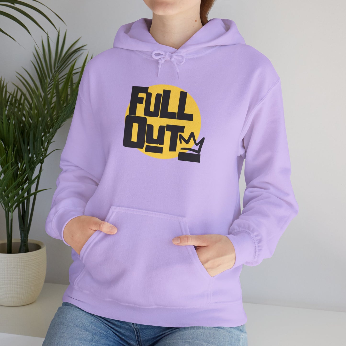 "Full Out" Dance Hoodie – Bold Streetwear-Inspired Unisex Hooded Sweatshirt for Dancers