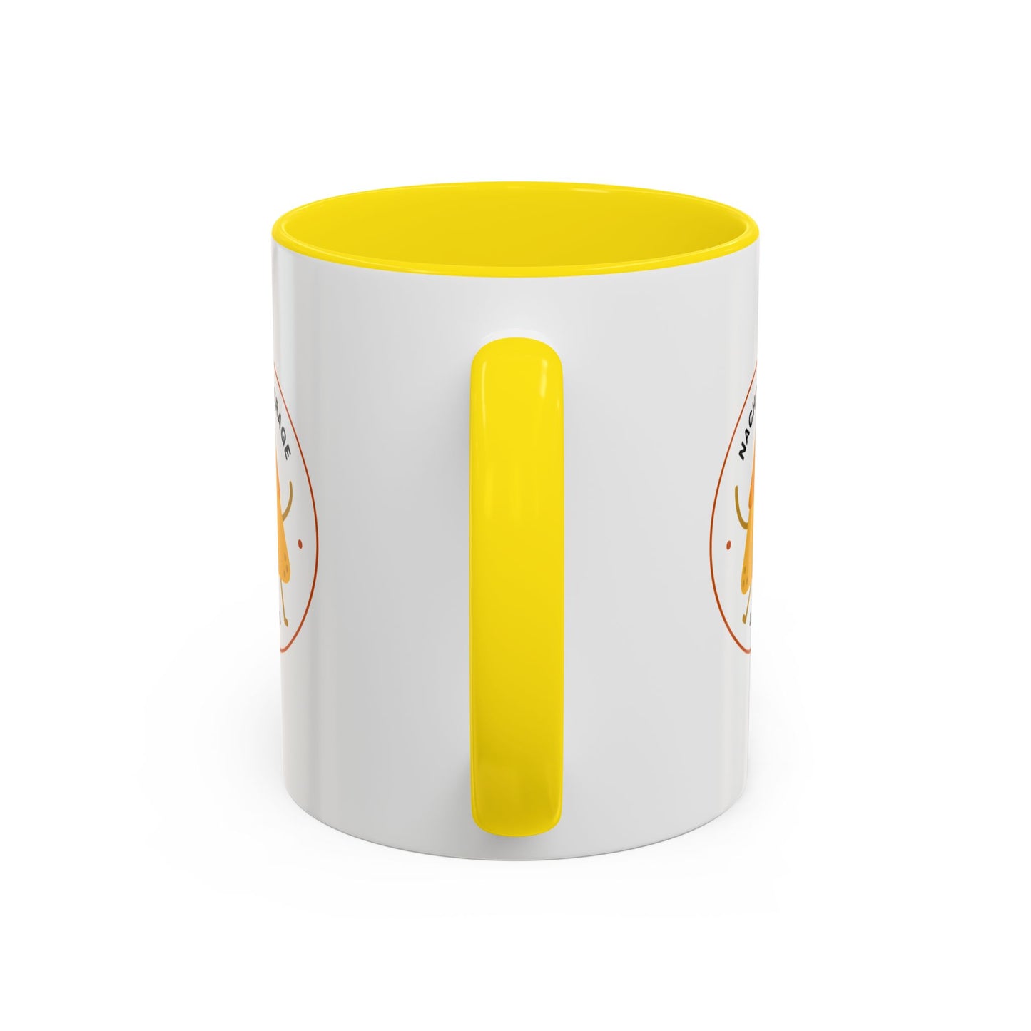 "Nacho Average Dancer" Accent Coffee Mug – Funny Dance Pun Ceramic Mug with Nacho Graphic for Dancers